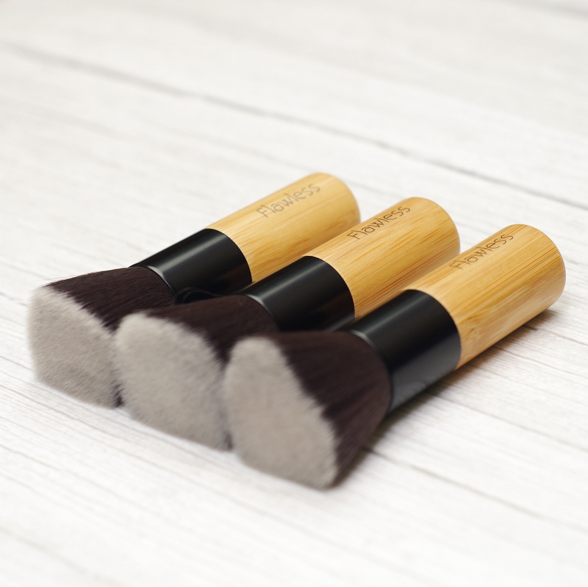 Buffing Foundation Brush with densely packed soft bristles for flawless makeup application.