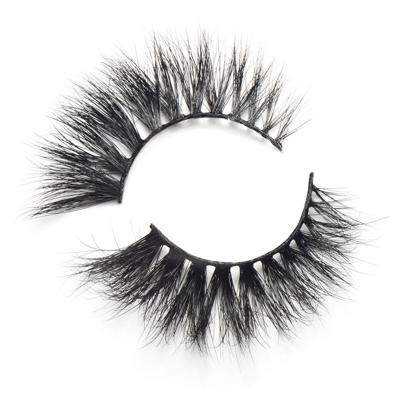 Chloe Mink Lashes displayed in elegant packaging, showcasing their luxurious 3D design made from real mink fur.