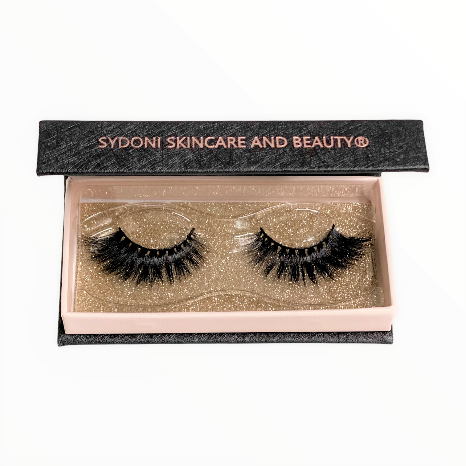 Chloe Mink Lashes displayed in elegant packaging, showcasing their luxurious 3D design made from real mink fur.