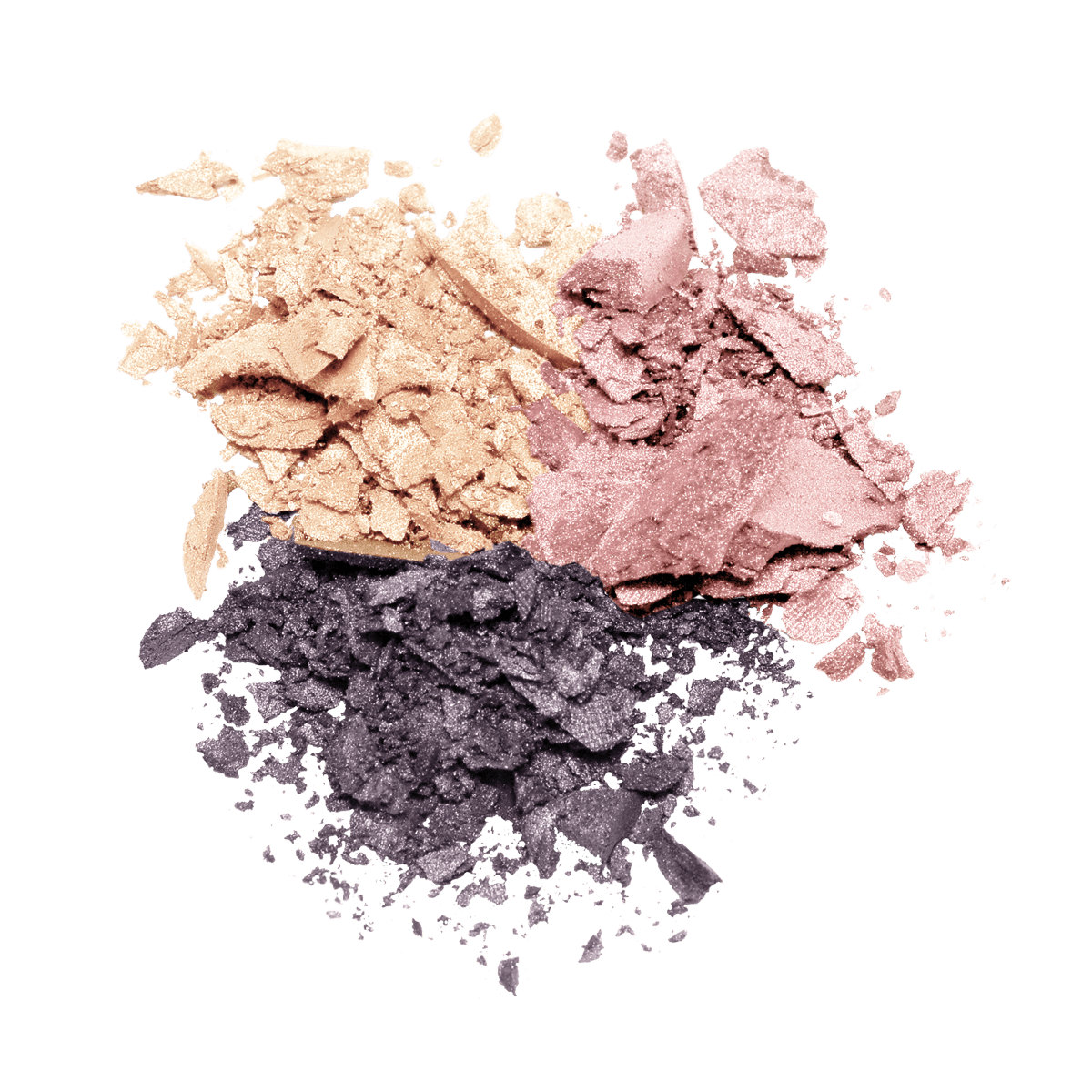 COLOR STUDIES 3:1 Harmonic Eyeshadows featuring three harmonious shades for highlighting and contouring, elegantly packaged.