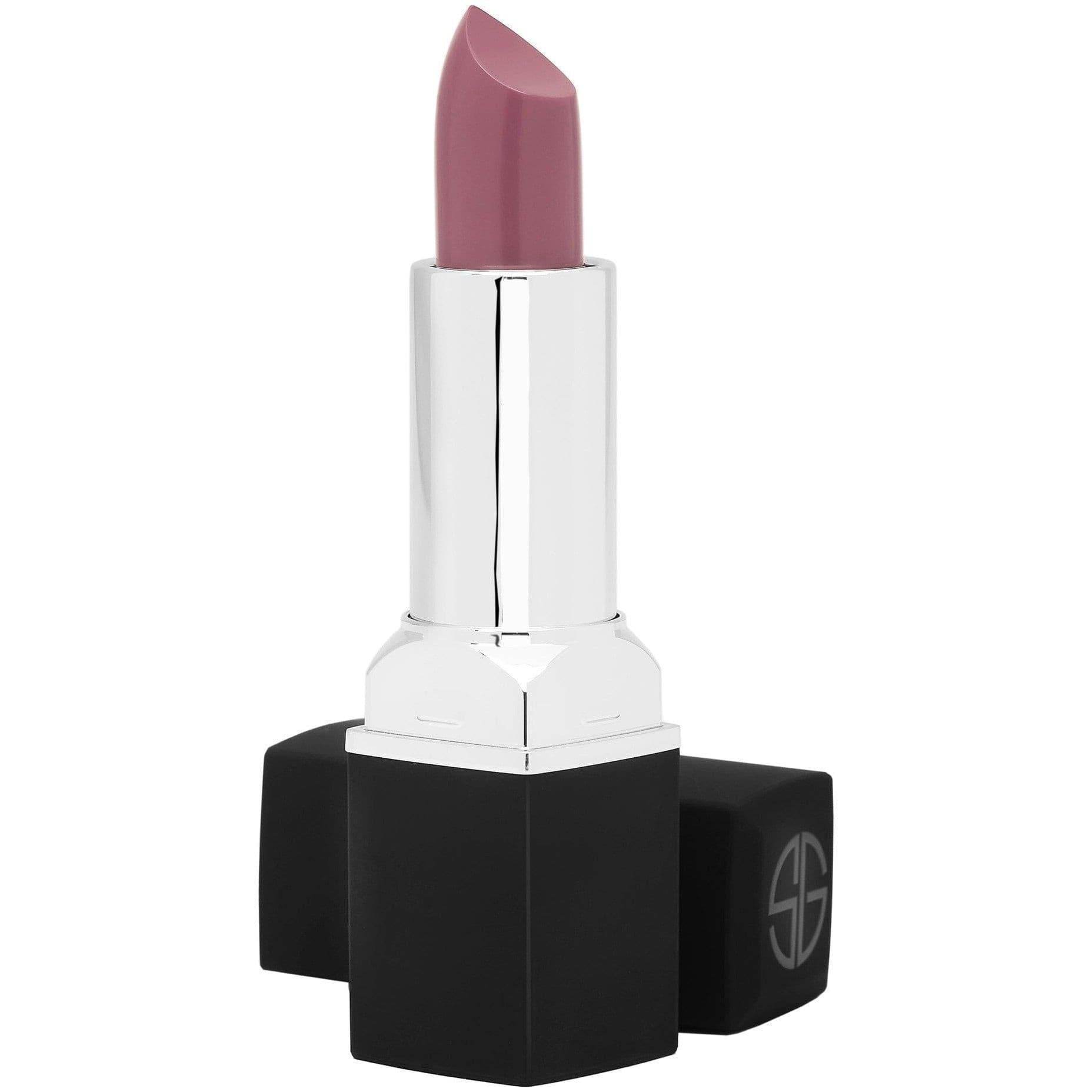 Studio Gear Cosmetics Complete Color Lipstick in various shades, showcasing its creamy texture and sleek packaging.