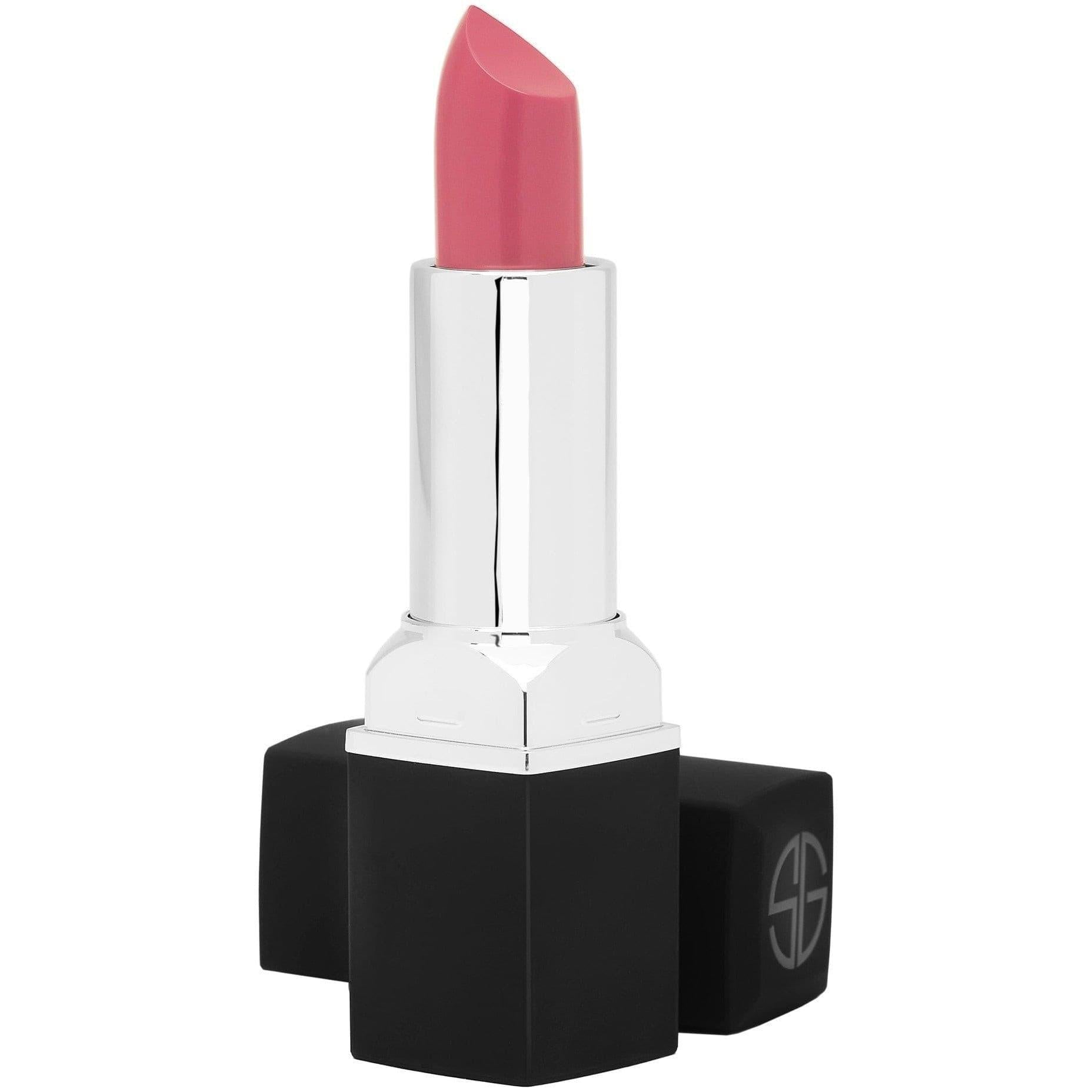 Studio Gear Cosmetics Complete Color Lipstick in various shades, showcasing its creamy texture and sleek packaging.