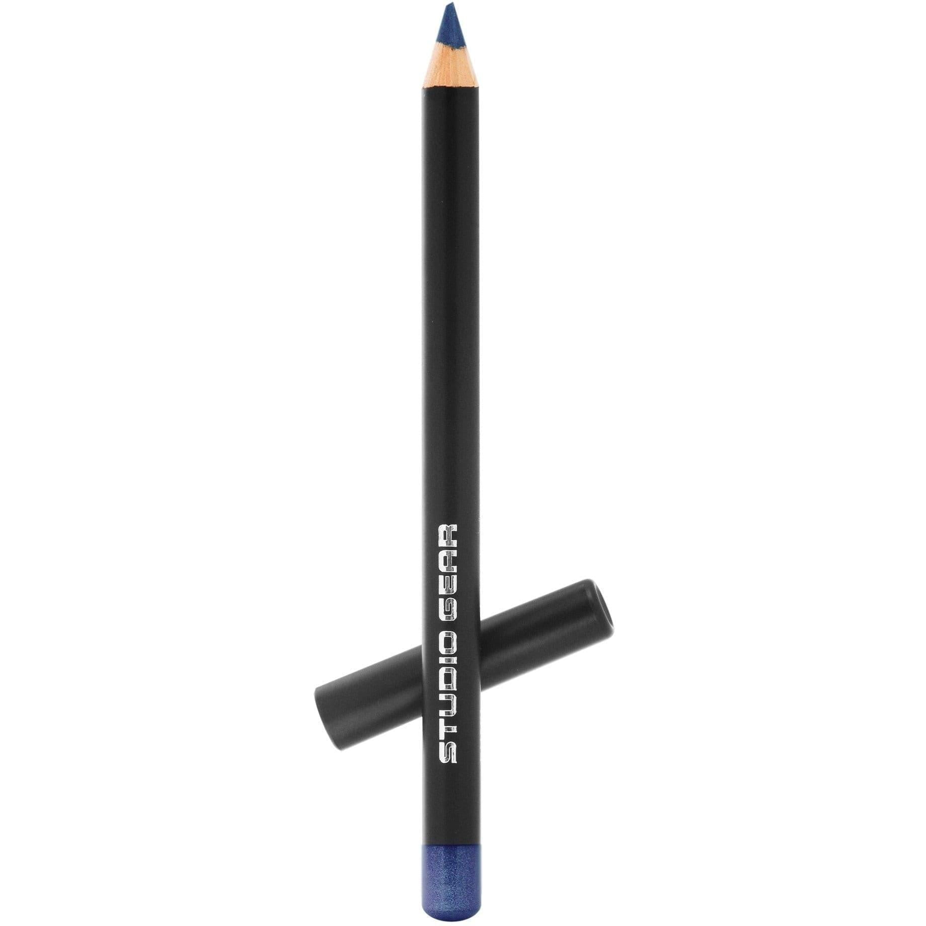 Studio Gear Cosmetics Eye Pencil showcasing its sleek design and vibrant color options, perfect for creating defined or smoky eye looks.