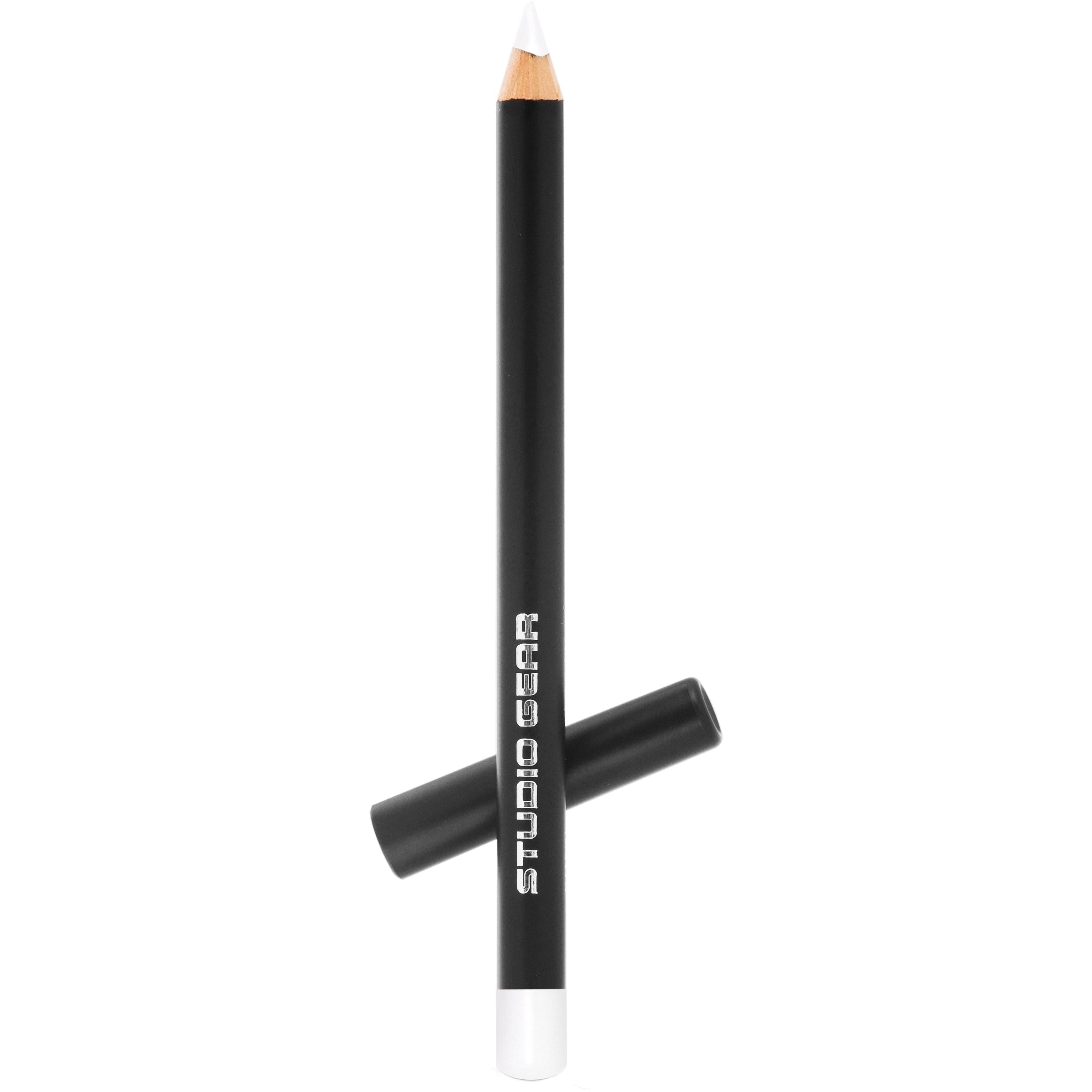 Studio Gear Cosmetics Eye Pencil showcasing its sleek design and vibrant color options, perfect for creating defined or smoky eye looks.