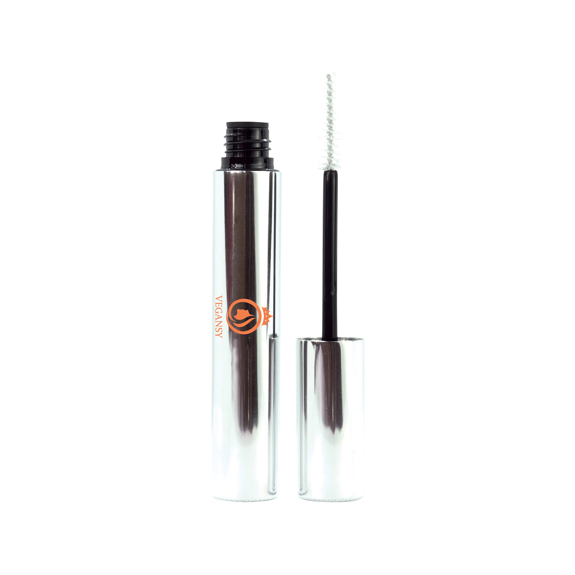 Clear eyebrow gel in a sleek tube with applicator, perfect for grooming brows.