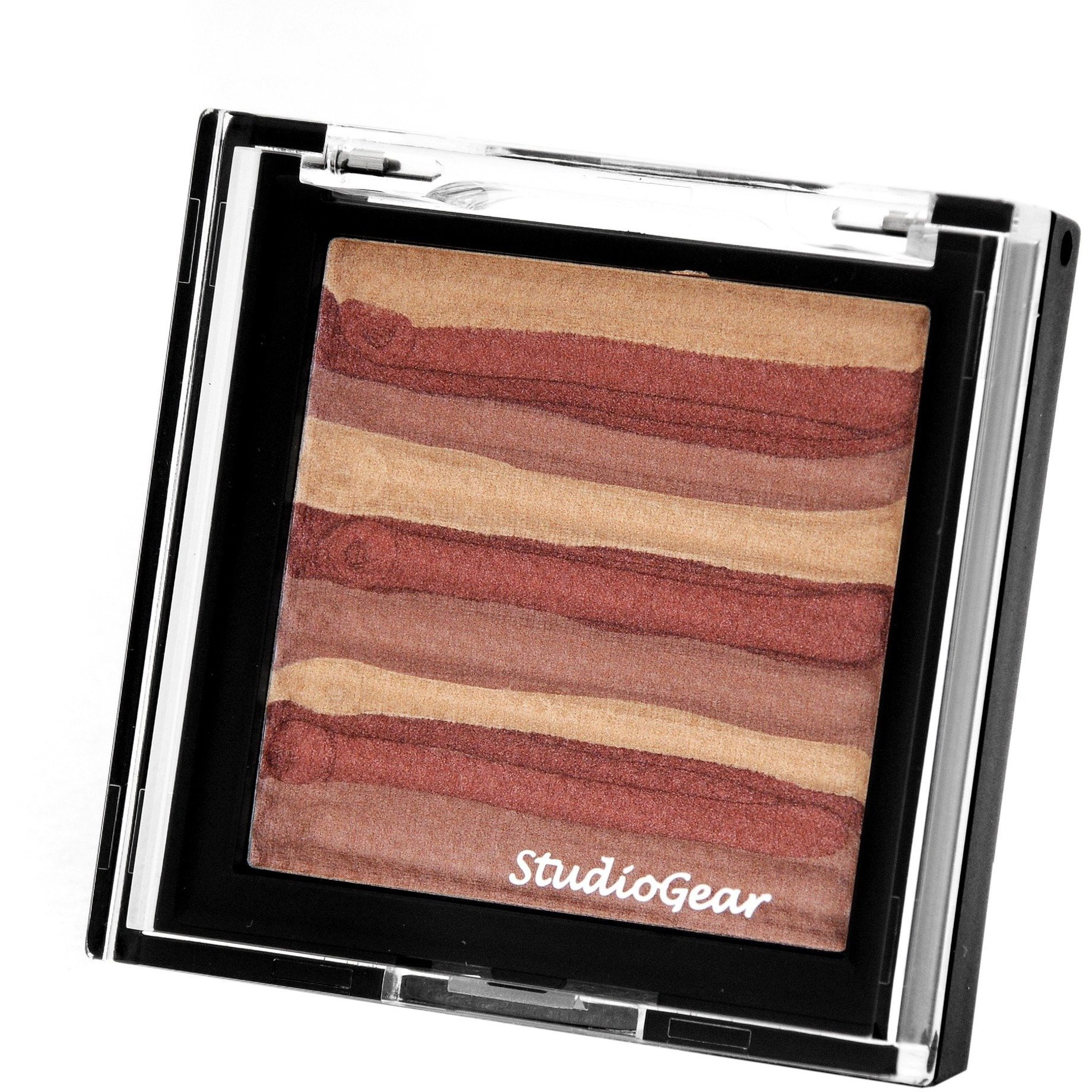 Studio Gear Cosmetics Impressionism Eye/Lip/Cheek palette showcasing three vibrant colors for versatile makeup application.