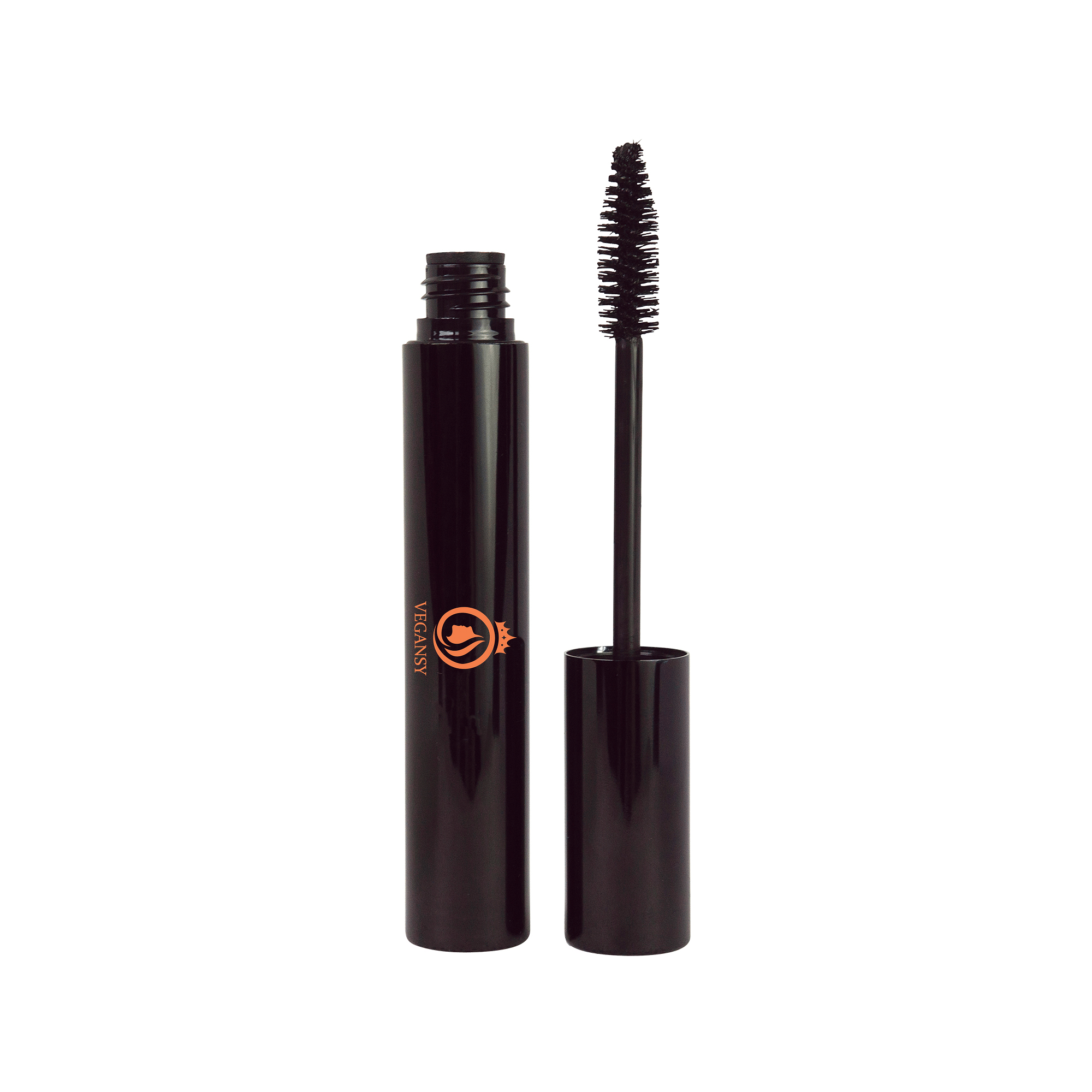 A sleek tube of Lengthening Mascara in Black, showcasing its elegant design and creamy formula for stunning lashes.