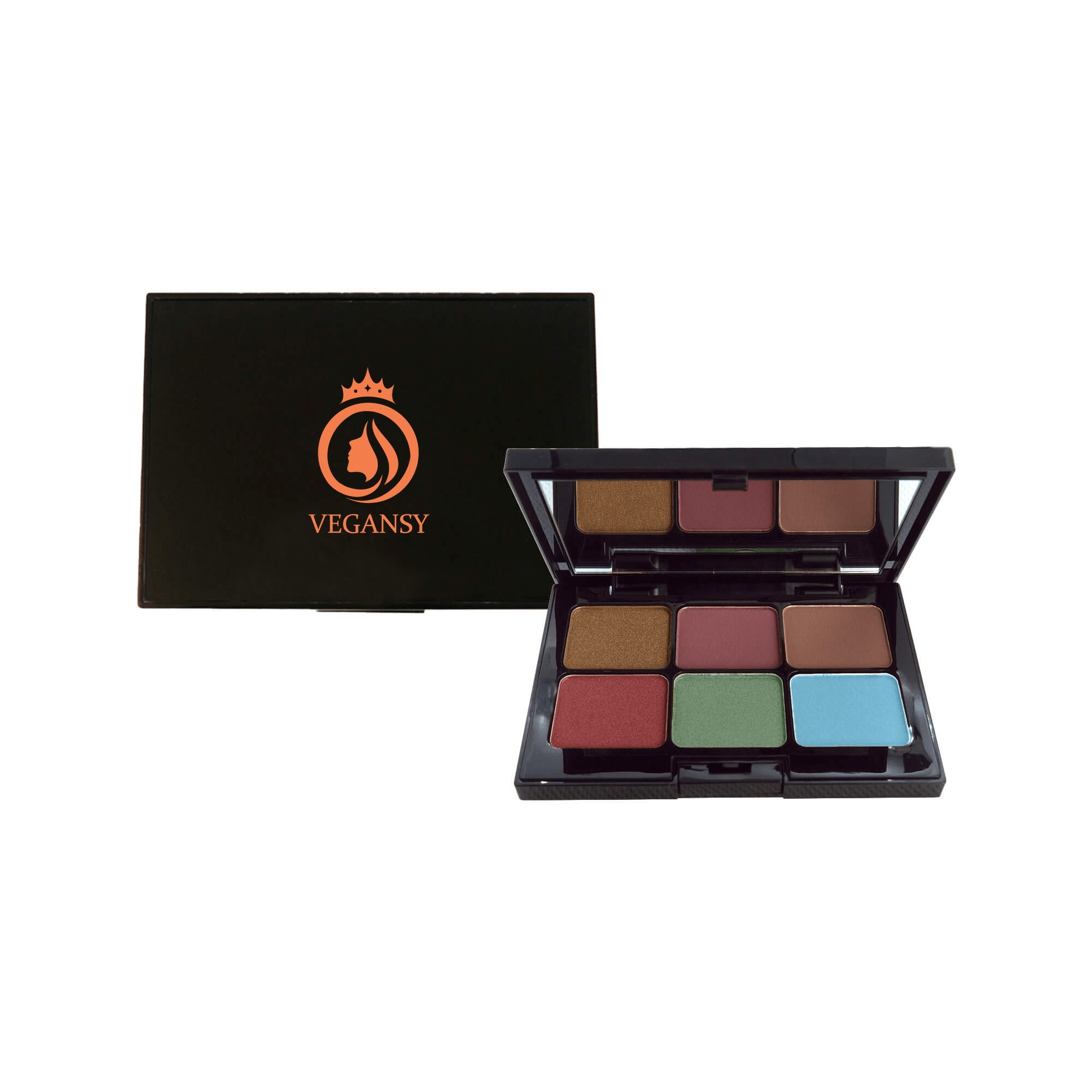 Magic 6 Shade Eyeshadow Palette featuring creamy, highly pigmented shades for mesmerizing eye looks.