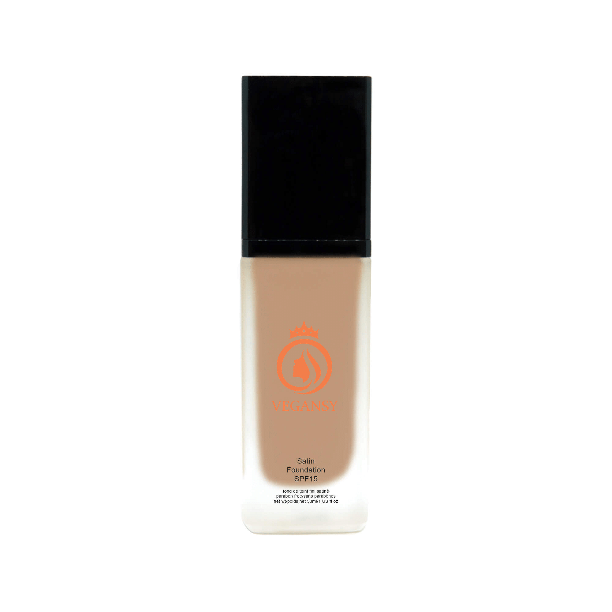 Mile Beach Foundation in a sleek bottle, showcasing its natural glow finish and lightweight formula.