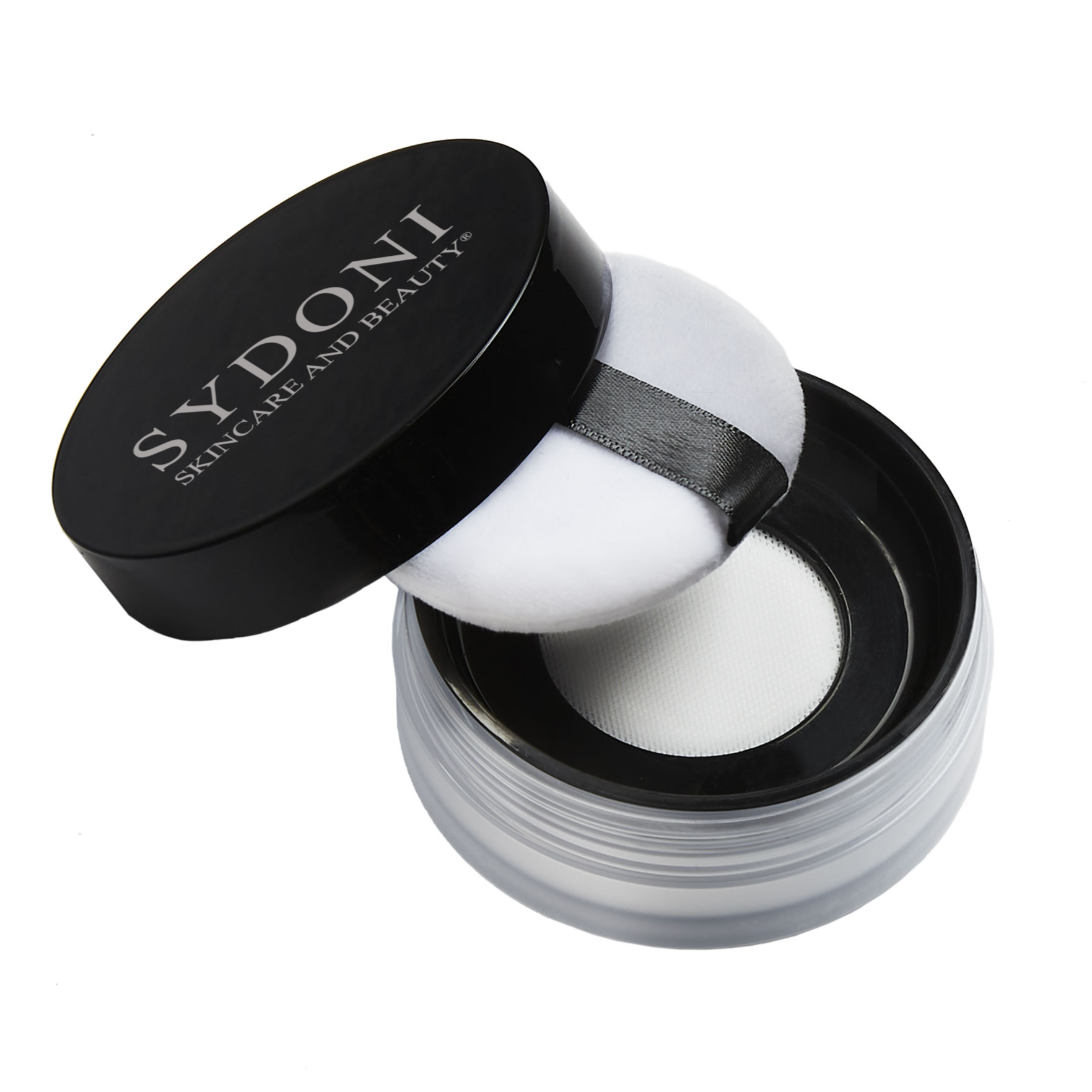 Mineral Silica Translucent Finishing Powder in a sleek container, showcasing its fine texture and lightweight formula.