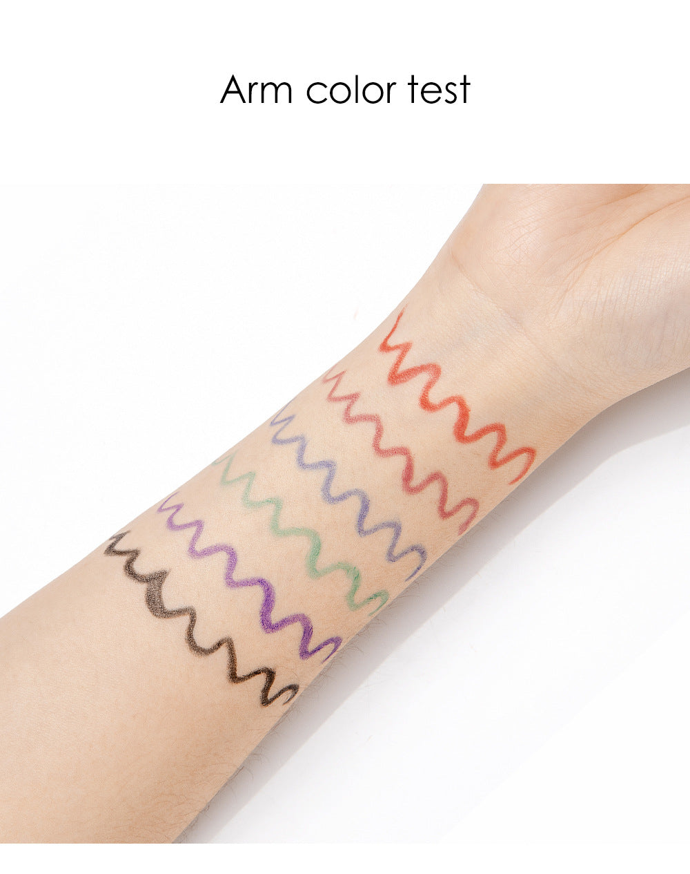 NICEFACE6 Color Matte Eyeliner gel in various vibrant colors displayed elegantly.