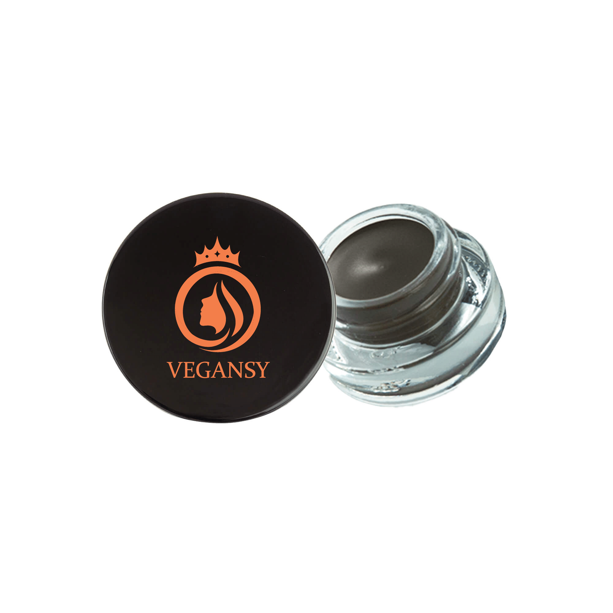 Night Owl brow pomade in a sleek container, showcasing its buildable formula for perfect brows.