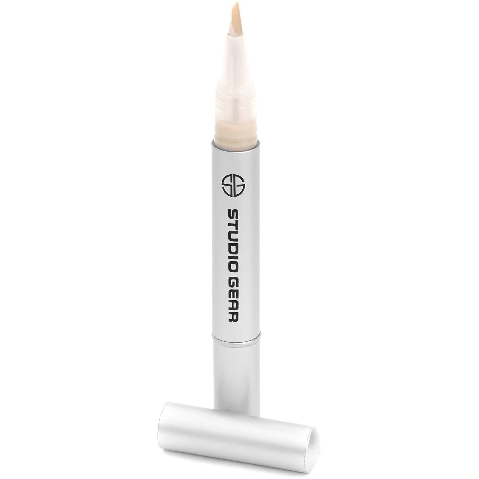 Studio Gear Perfecter Concealer pen showcasing its sleek design and applicator tip, ideal for precise makeup application.