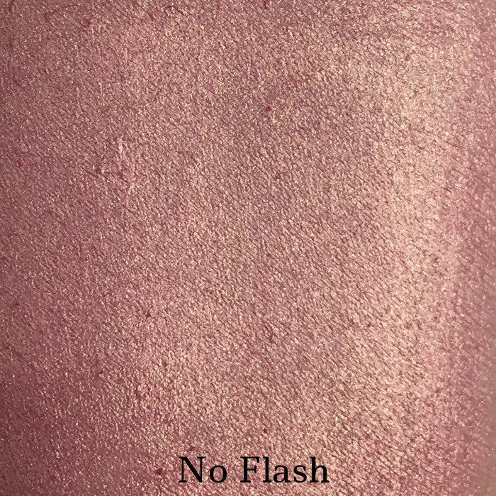 Rose Gold Loose Diamond Highlighter powder in a sleek container, showcasing its soft pink and gold iridescent hues.