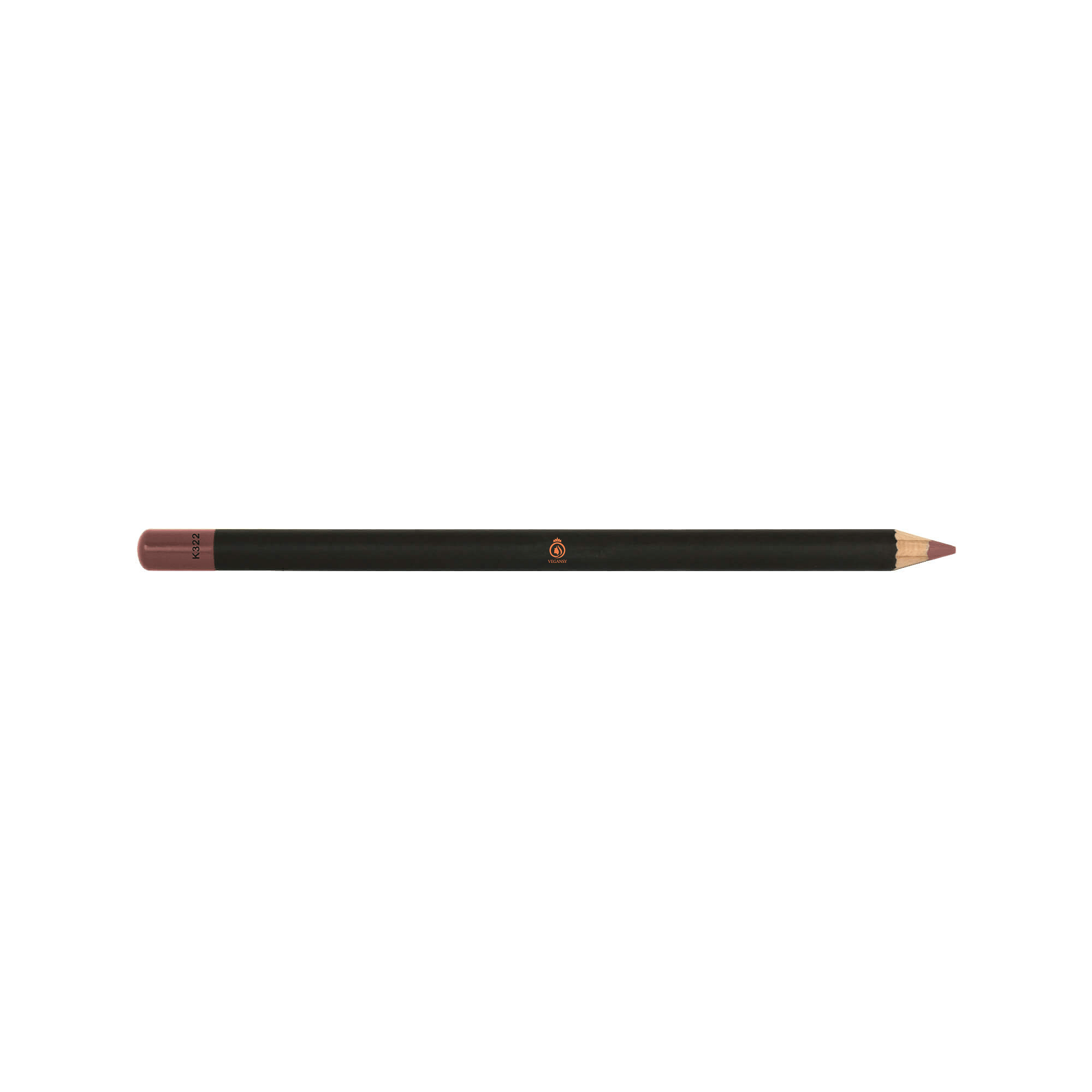 Sweet Spice lip pencil showcasing its creamy texture and rich pigments, perfect for defining lips.