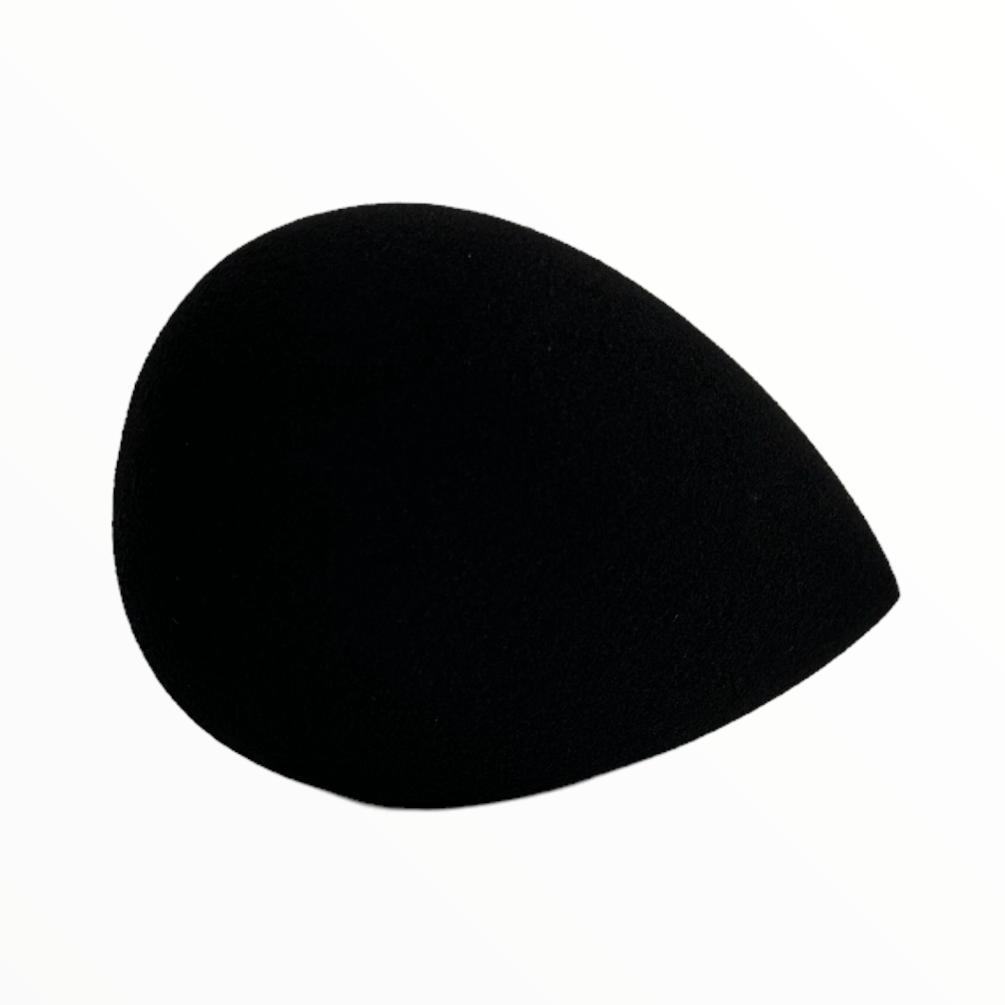 Teardrop Beauty Blender makeup sponge in vibrant color, designed for blending creams, powders, and liquids, showcasing its unique shape and texture.