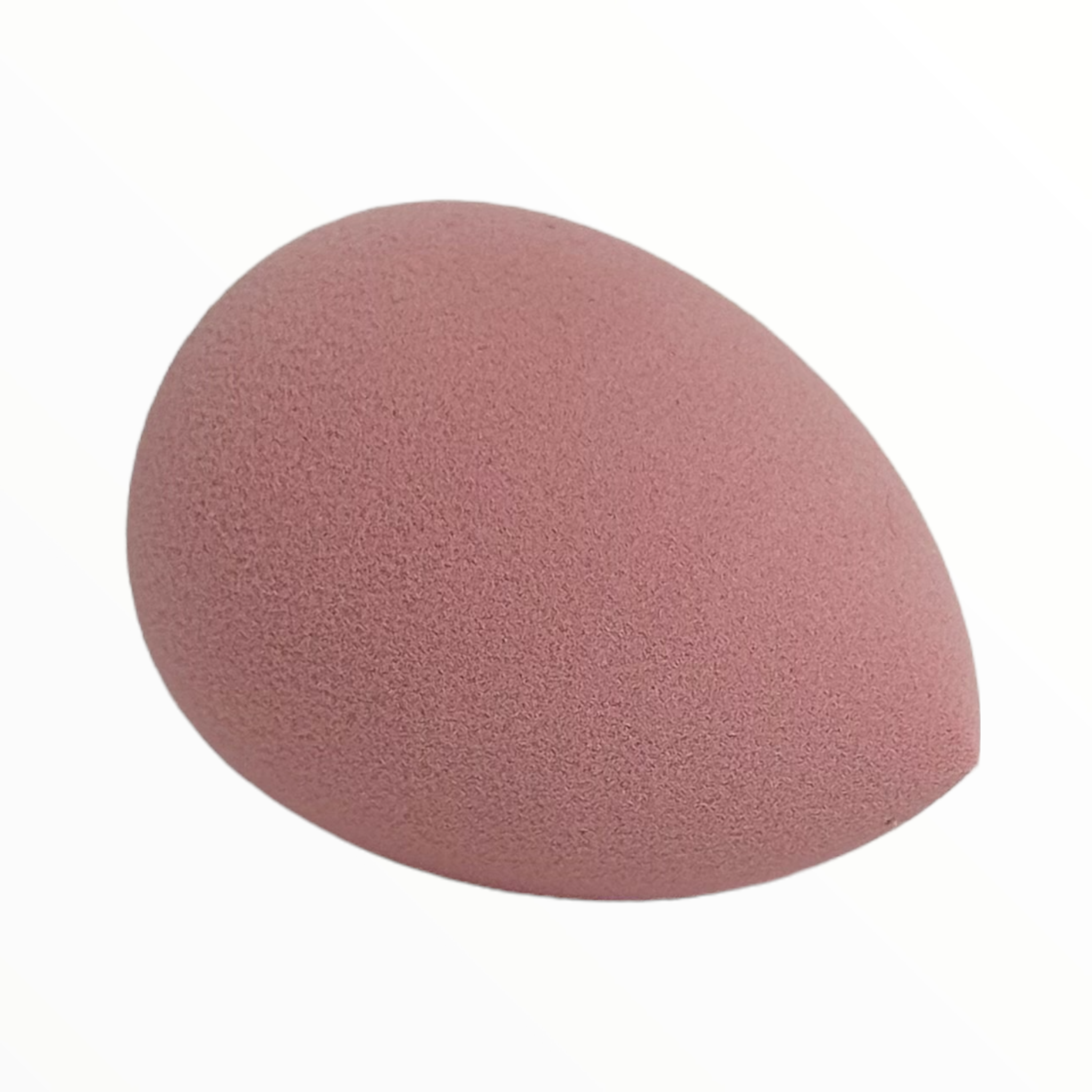 Teardrop Beauty Blender makeup sponge in vibrant color, designed for blending creams, powders, and liquids, showcasing its unique shape and texture.