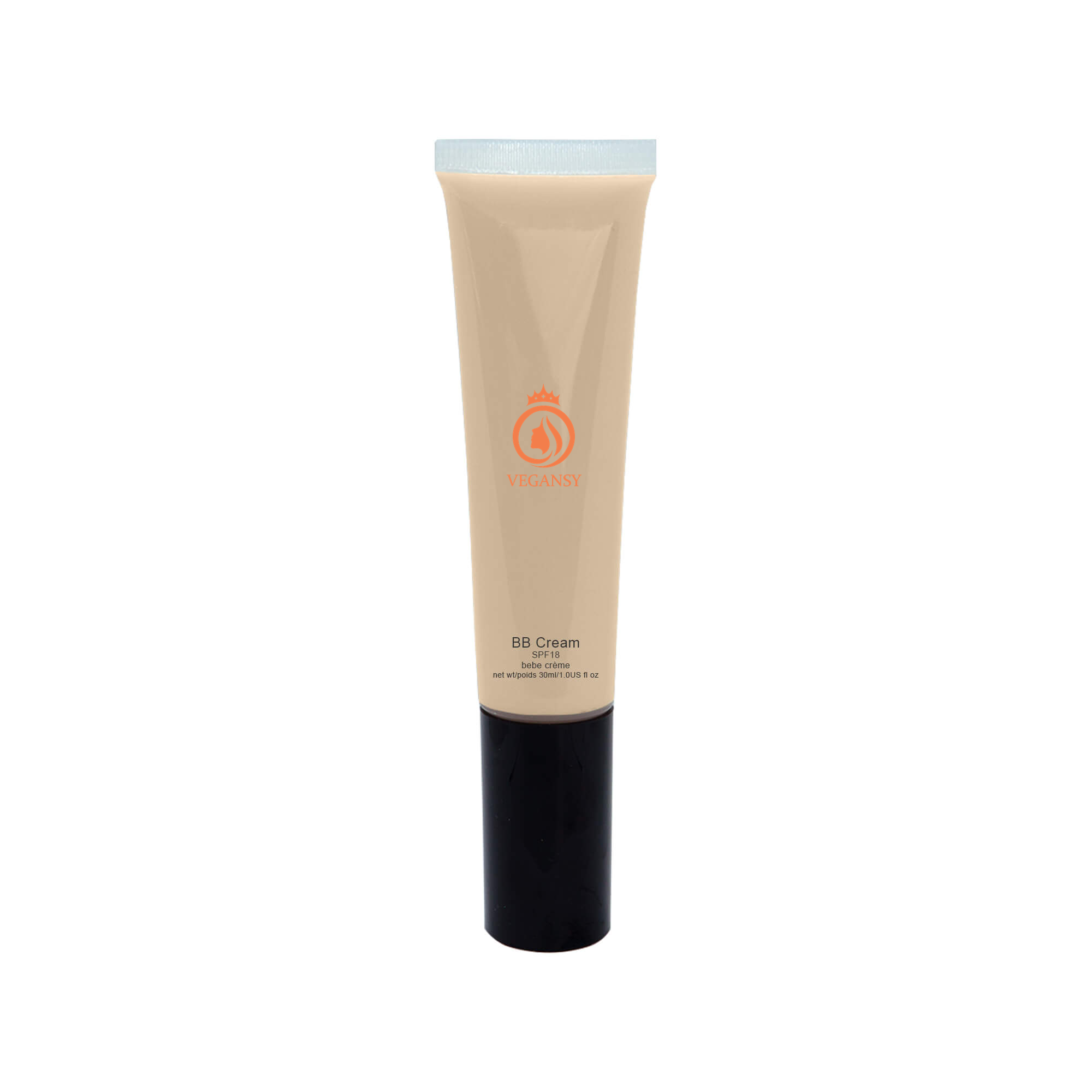 Wheat BB Cream in a sleek bottle, showcasing its light texture and SPF protection features, ideal for daily skincare.