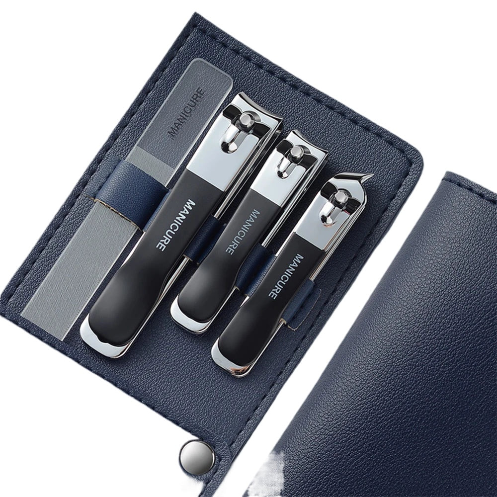 Main 4PCS/Set Portable Stainless Steel Nail Clipper Set Professional Nail image