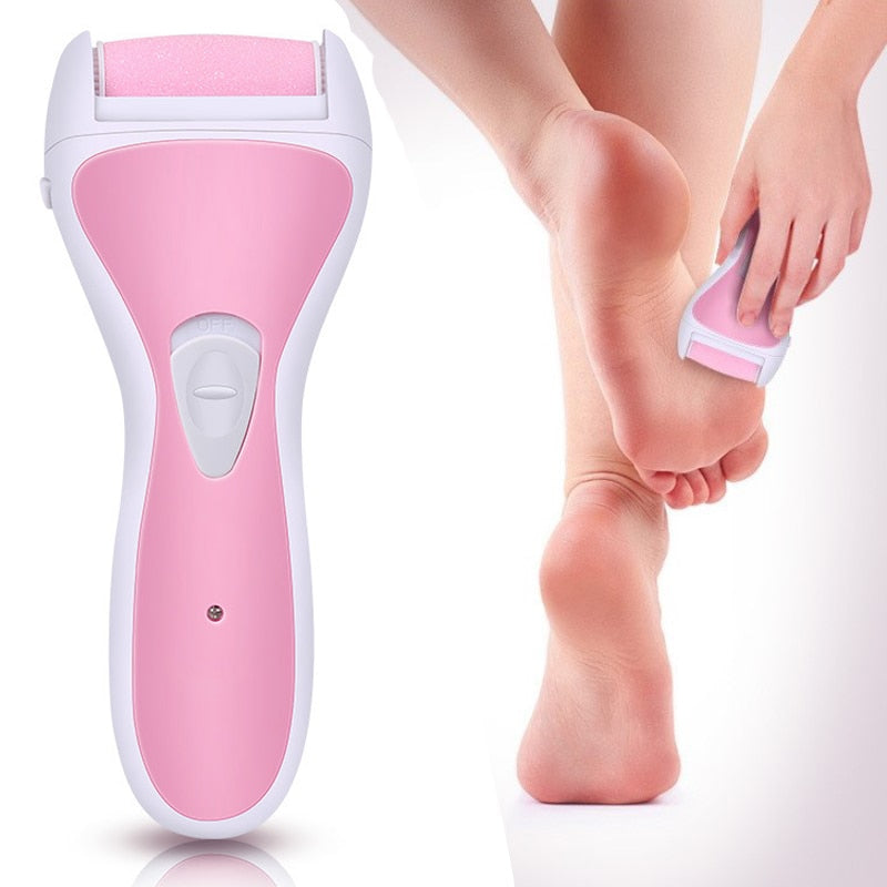 Main Electric Rechargeable Pedicure Foot Care Tool Fast Callus Mini Feet image