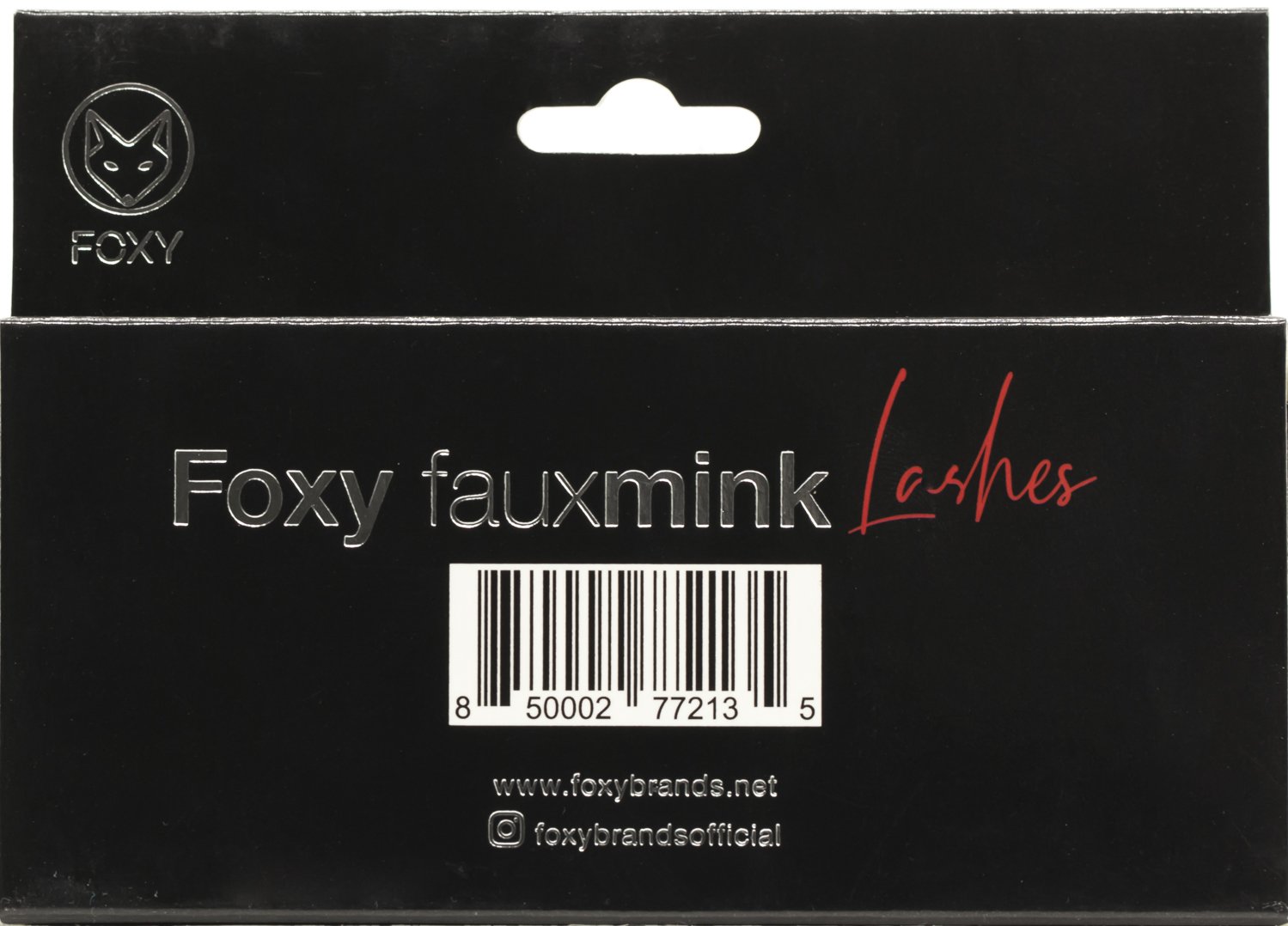 Foxy Faux Mink Eyelashes Model Z7 displayed on a white background, showcasing their full and flared design with a light cotton band.