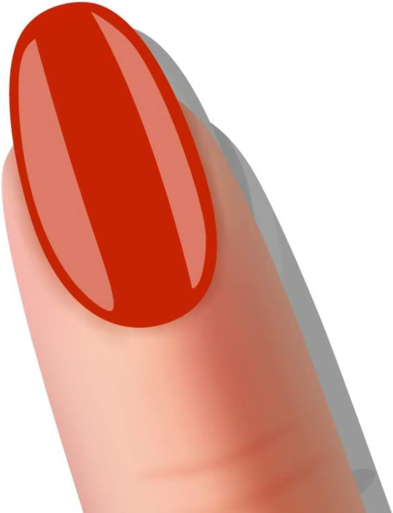 Barattolo di Gel Color UV/LED Rosso 21 da 5 ml, con etichetta professionale e colore vibrante.