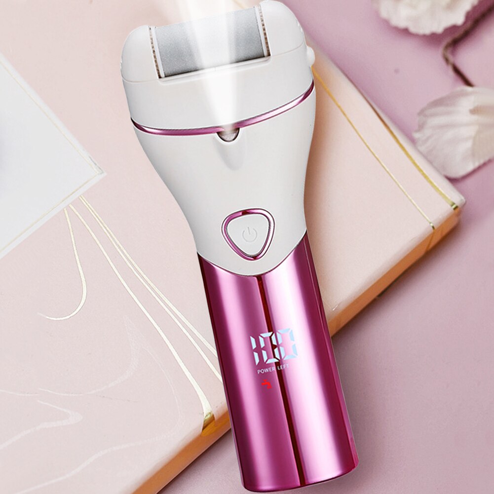 Main Professional Pedicure Electric Foot File USB Rechargeable Digital image