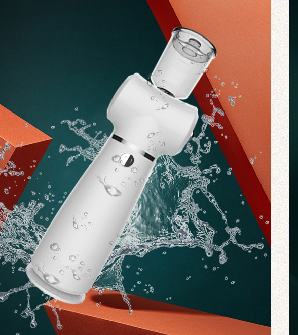 Automatic Spray Oxygen Injector with a sleek design, showcasing its water tank and charging port.