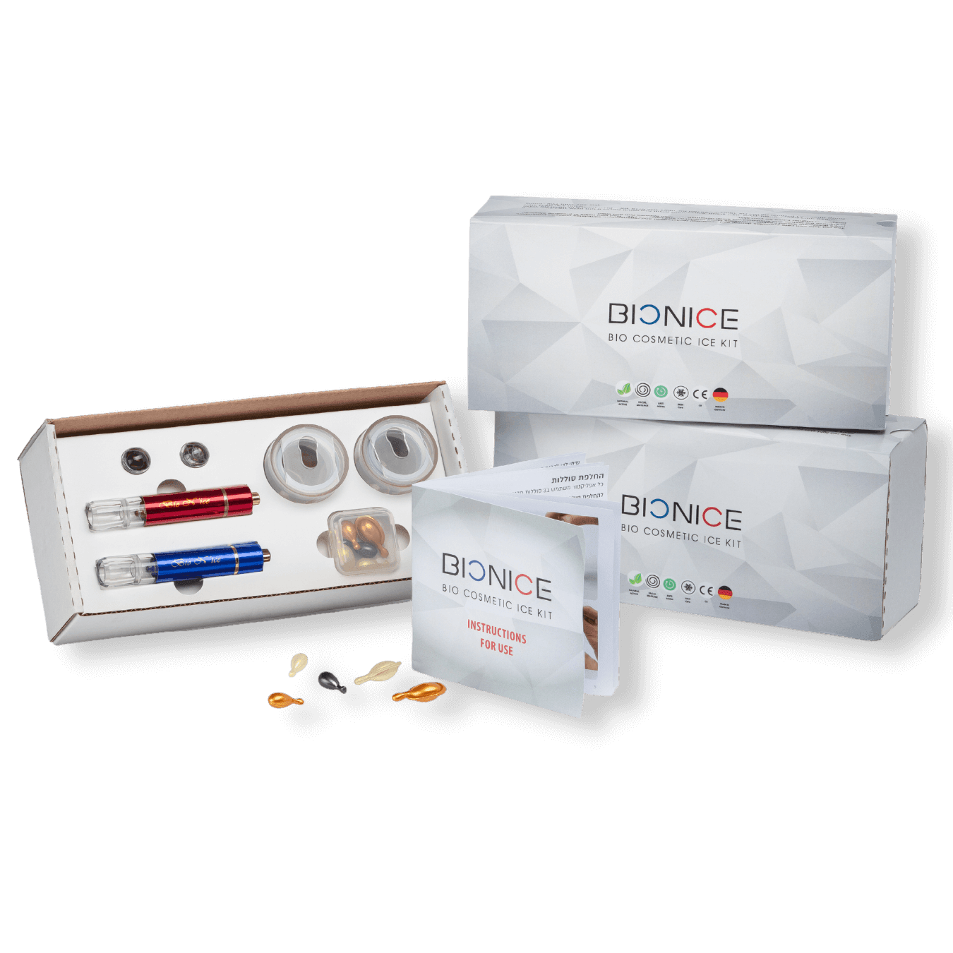 "BIONICE Bio Cosmetic Ice Kit"