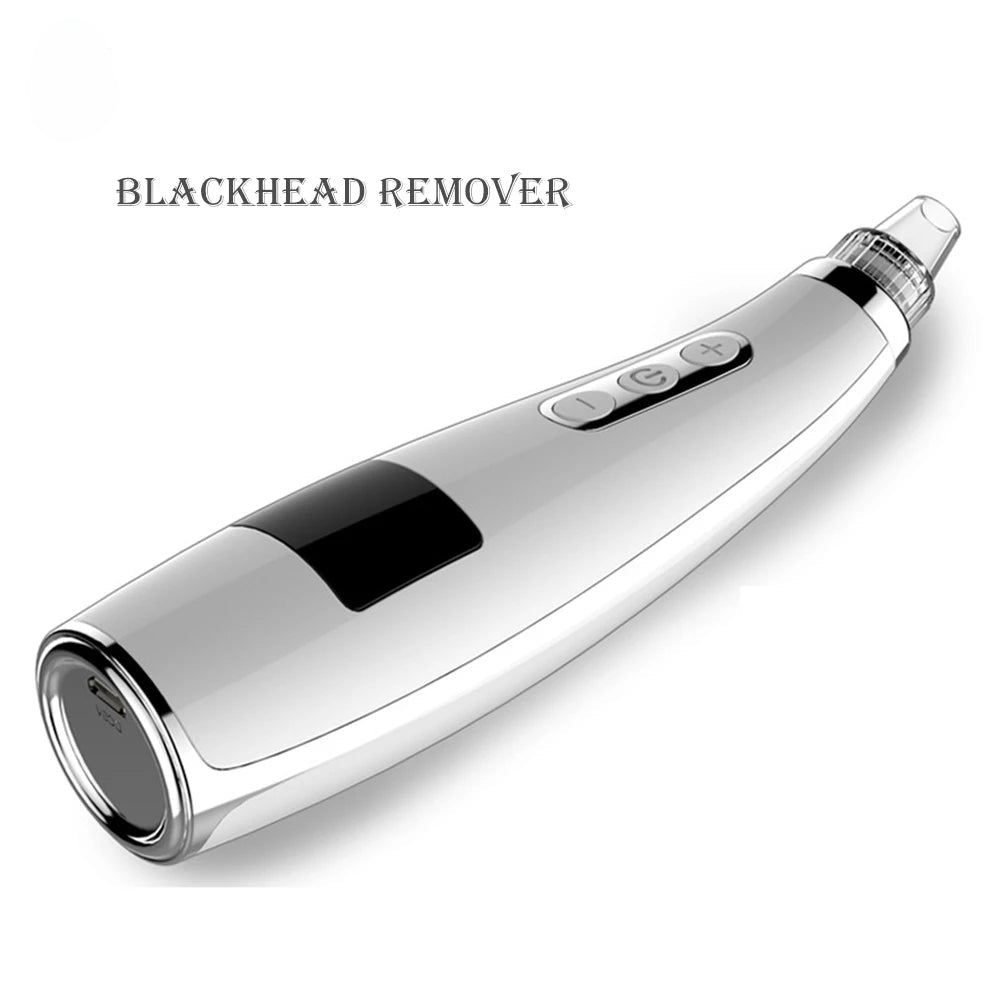 Blackhead Remover Vacuum with multiple suction heads and ergonomic design for effective pore cleansing.