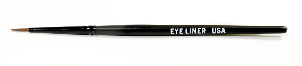 Danyel Fine Liner Brush with fine bristles for precise makeup application, ideal for eyes and lips.