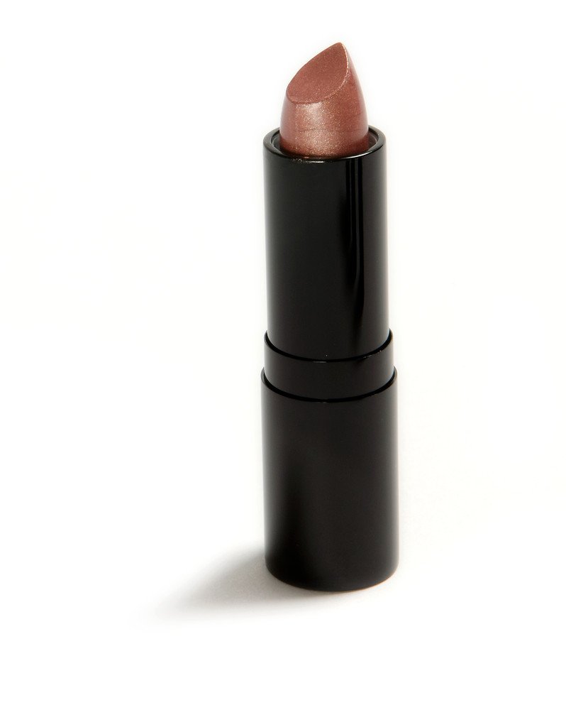 Danyel' Lipstick in Copper Rose, showcasing a sleek tube with a rich copper rose color, perfect for vibrant lips.