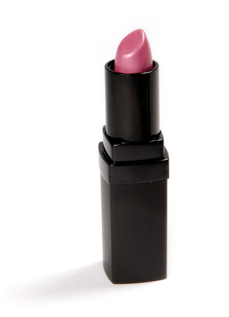 Danyel Lipstick in Strawberry Soda showcasing vibrant color and sleek packaging.