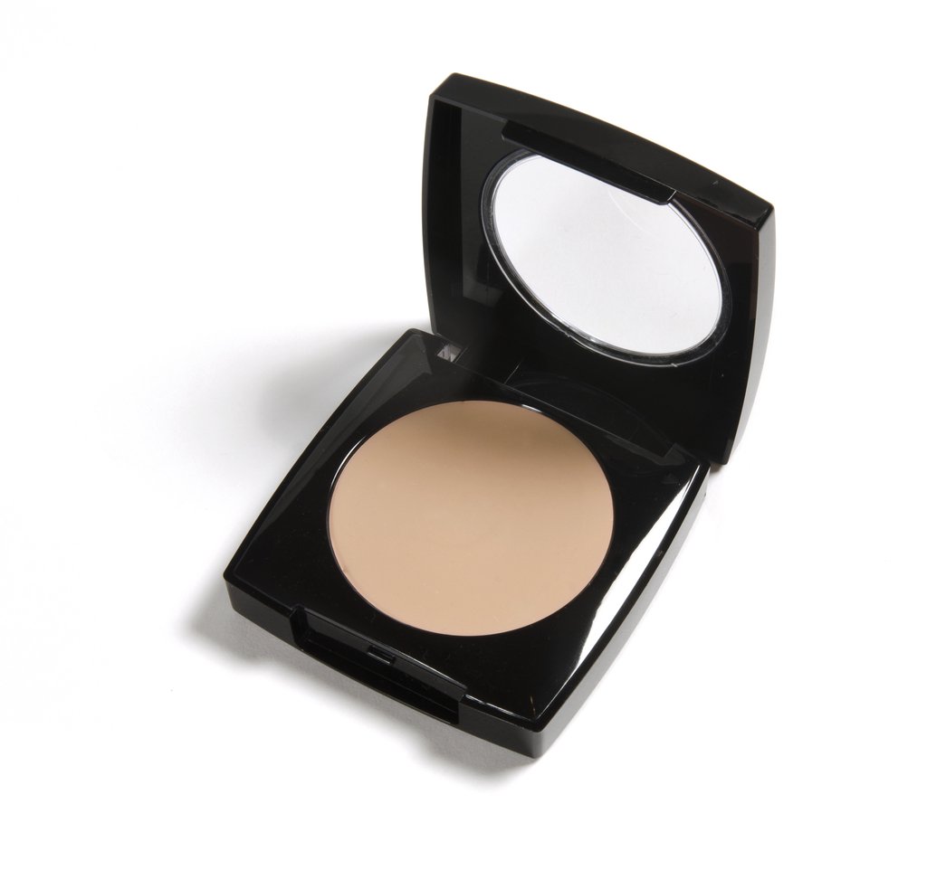 Danyel Mini Concealer Compact in Ivory Petal, showcasing its sleek design and creamy texture for flawless skin coverage.