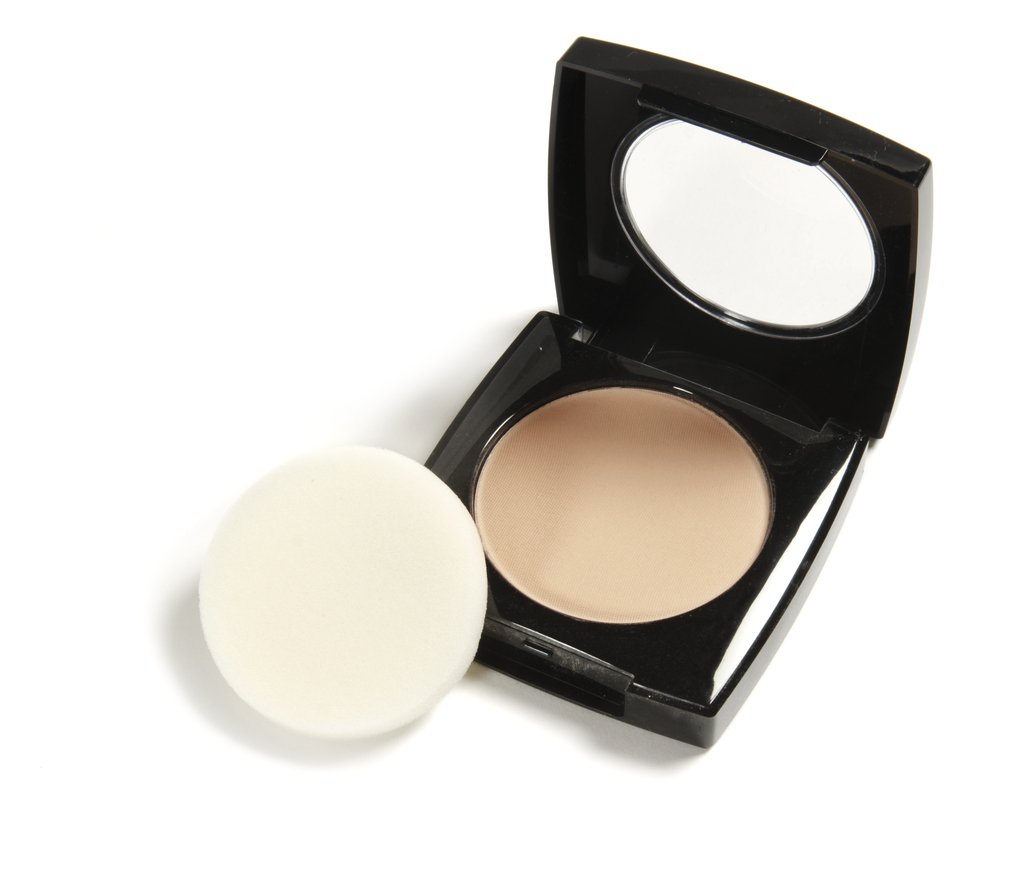 Danyel Translucent Pressed Powder in a compact case, showcasing its fine-milled texture and natural finish.