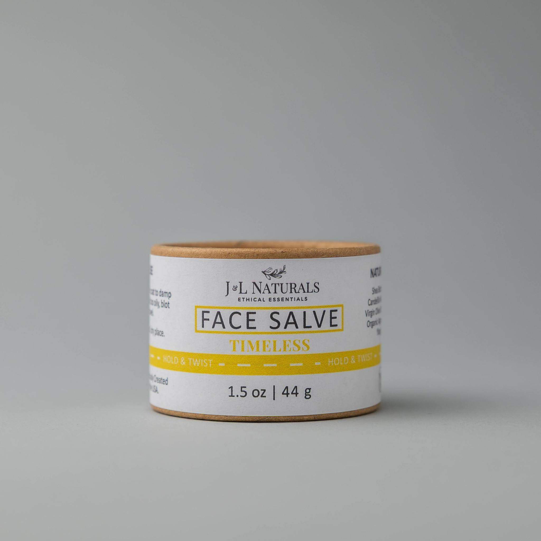 Five jars of ultra-nourishing face salve in a bundle, showcasing different formulas for various skin types.