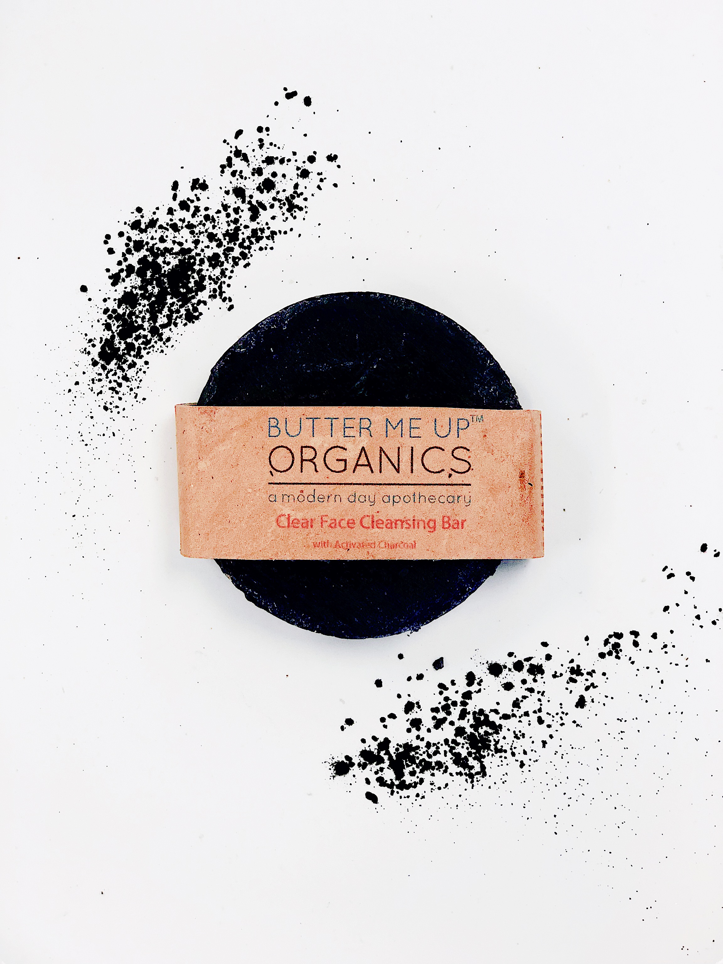 Organic Activated Charcoal Face Soap bar with natural ingredients, showcasing its rich texture and eco-friendly packaging.