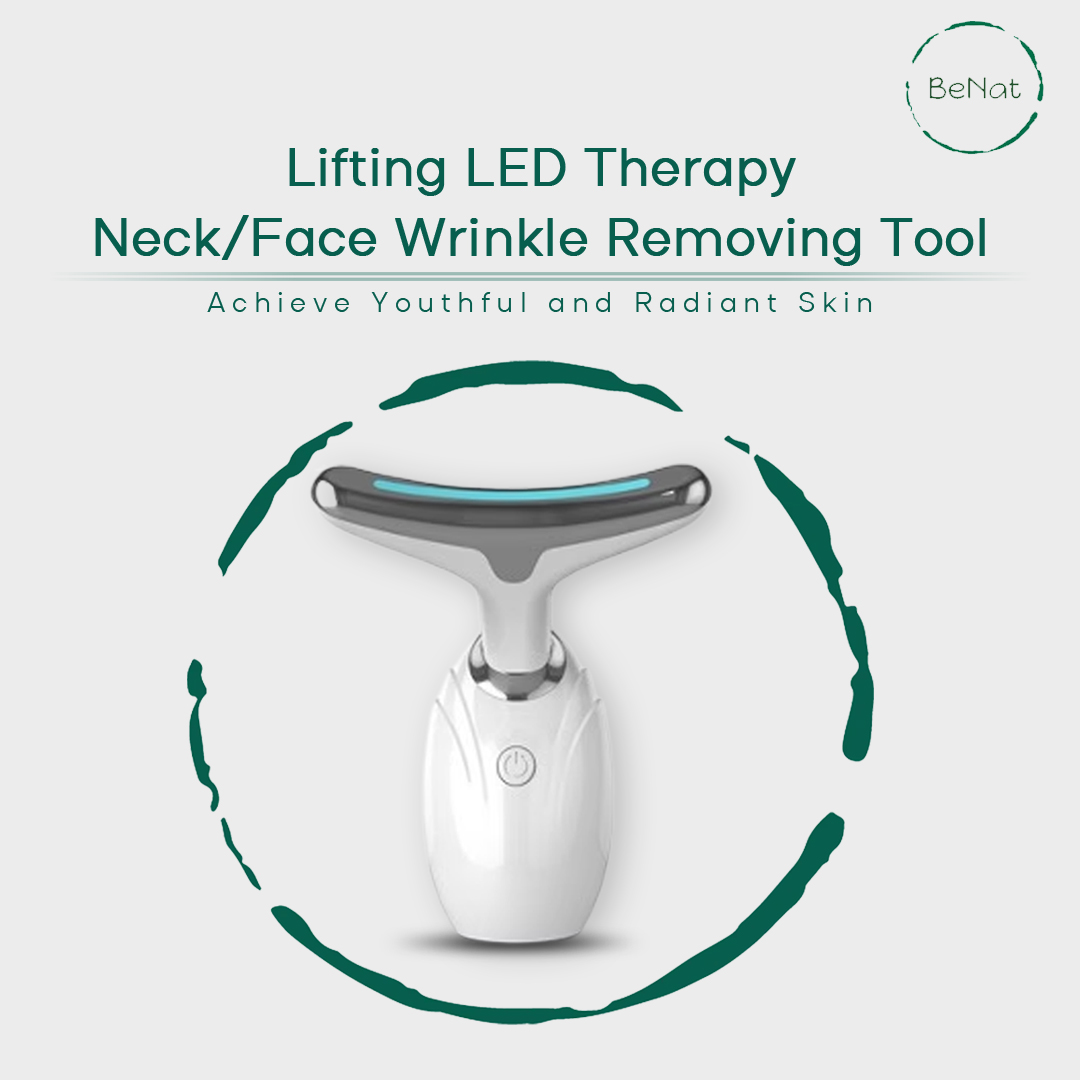 Lift, Sculpt & Glow Toolkit featuring LED therapy device, electric gua sha, and microcurrent facial toning massager for at-home spa treatments.