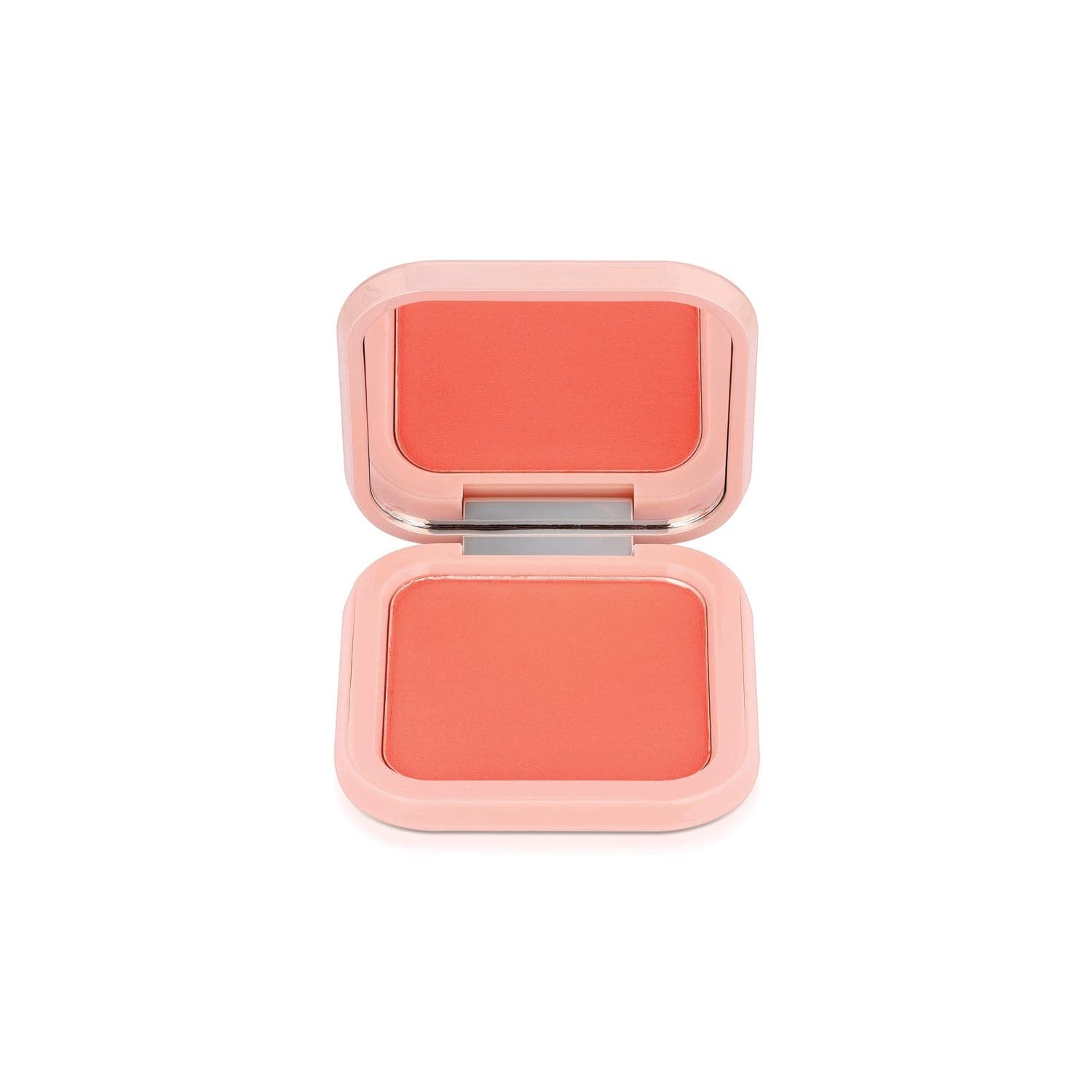 Aniise Matte Powder Blush in two shades, showcasing its silky texture and matte finish for contouring cheeks.