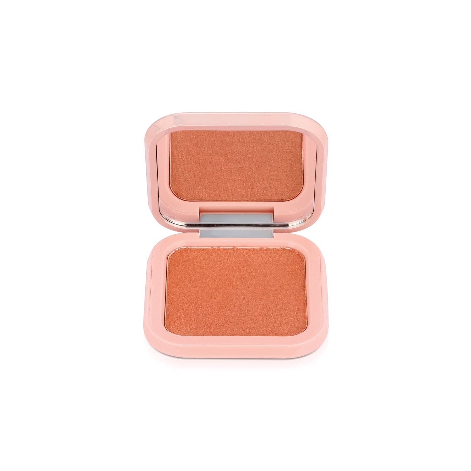 Aniise Matte Powder Blush in two shades, showcasing its silky texture and matte finish for contouring cheeks.