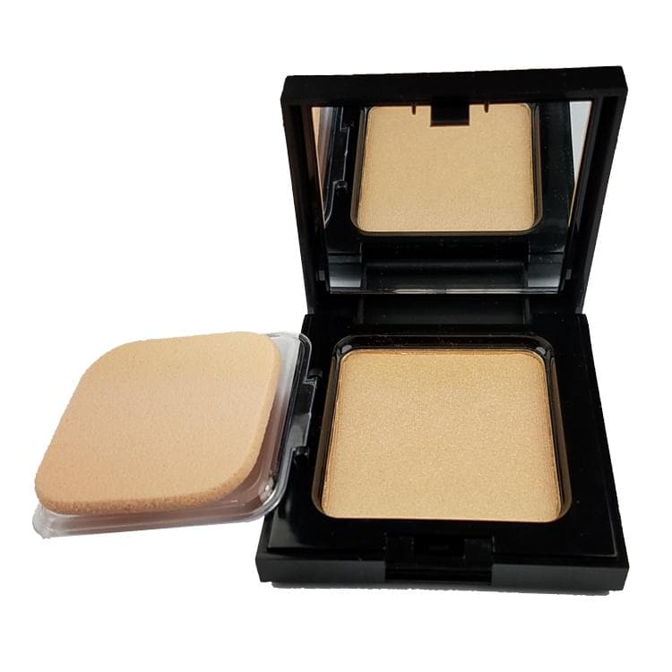 Aniise Mineral Powder Highlighter in Burlesque and Cabaret shades, showcasing a natural sun-kissed glow.