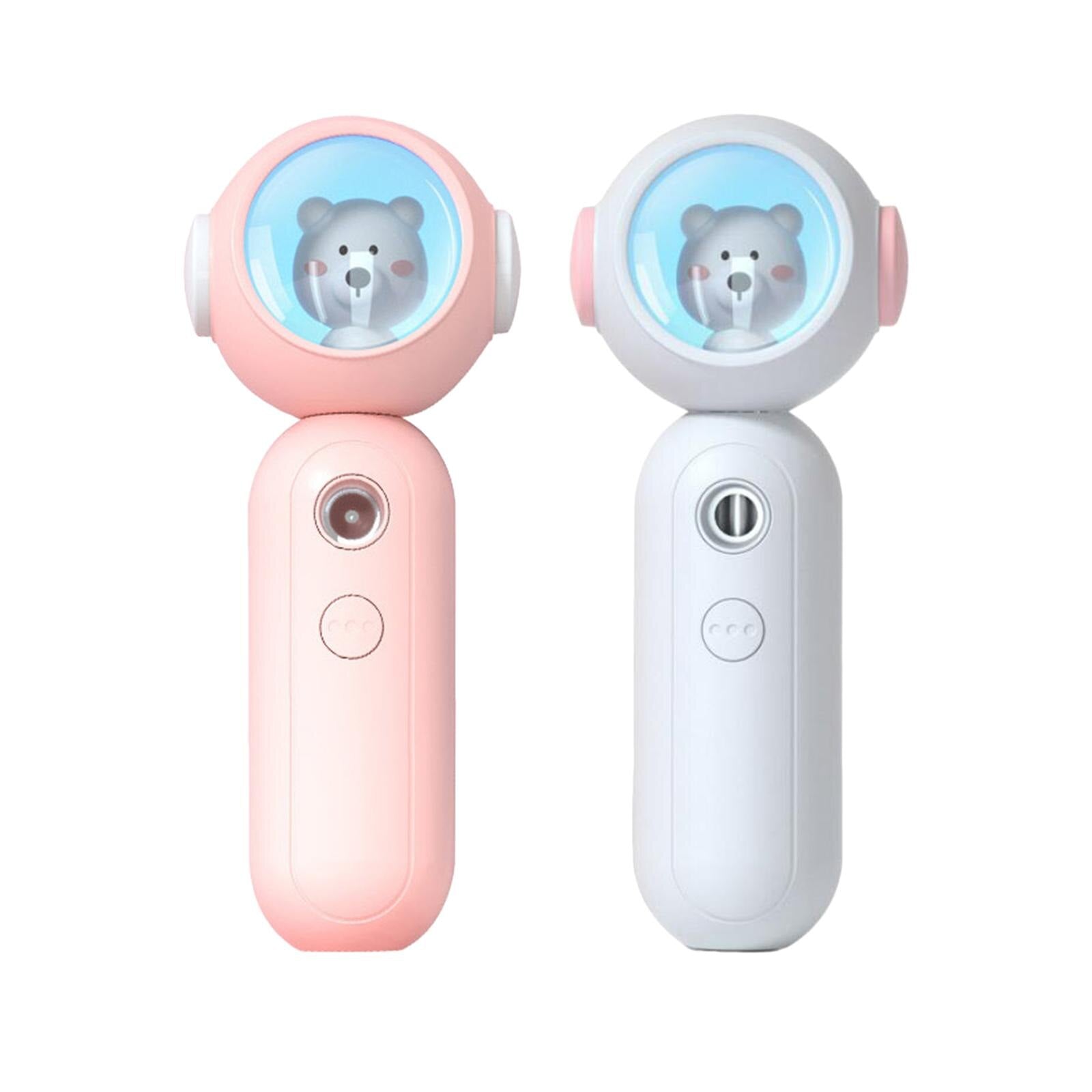 Mini Nano Facial Mister Facial Steamer with USB charging, featuring a 30ml water tank and compact design for portable skincare.