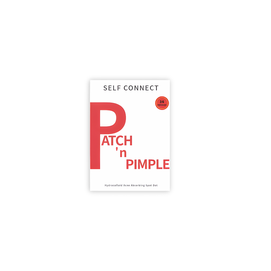 Pack Patch 'n Pimple box containing 36 hydrocolloid patches in red packaging, designed for acne treatment.