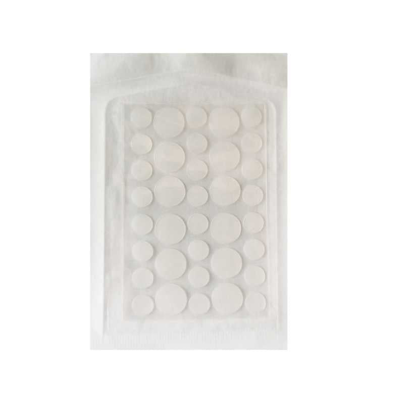 Pack Patch 'n Pimple box containing 36 hydrocolloid patches in red packaging, designed for acne treatment.