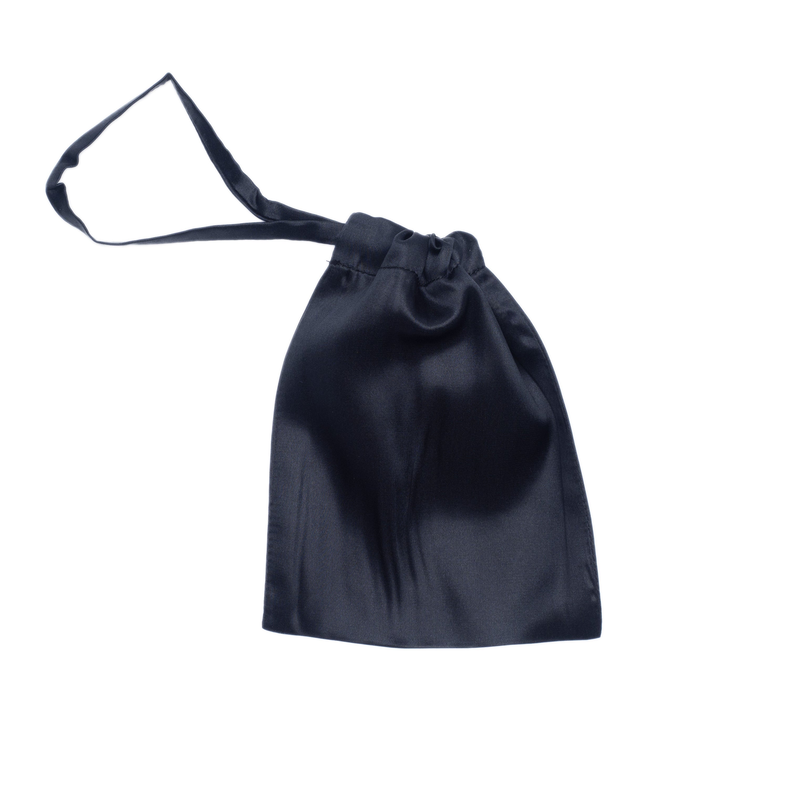 SIB™ mulberry silk eye mask in luxurious silk with matching pouch, designed for comfort and hydration.