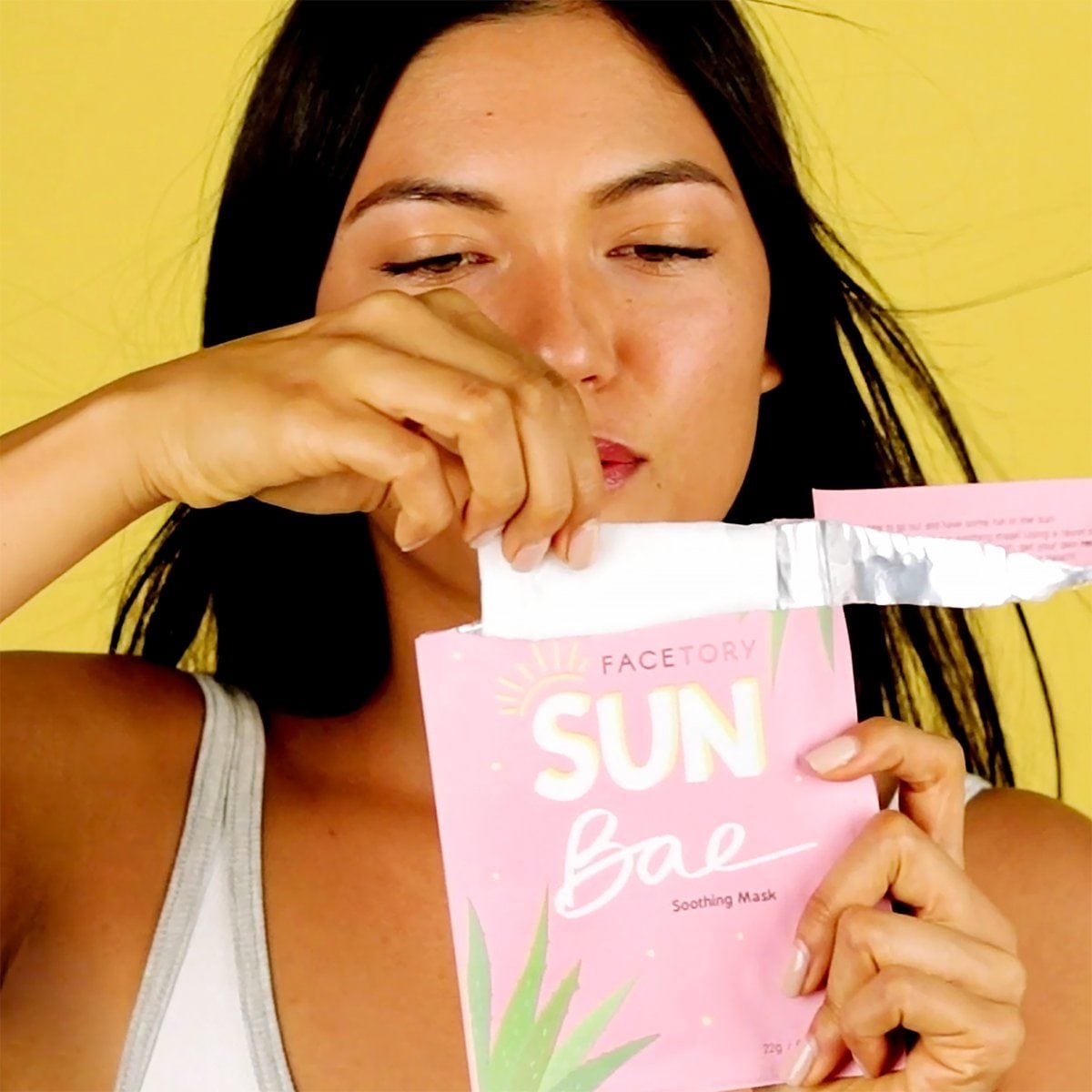 Sun Bae Sheet Mask - Soothing displayed on a clean background, showcasing its packaging and design.