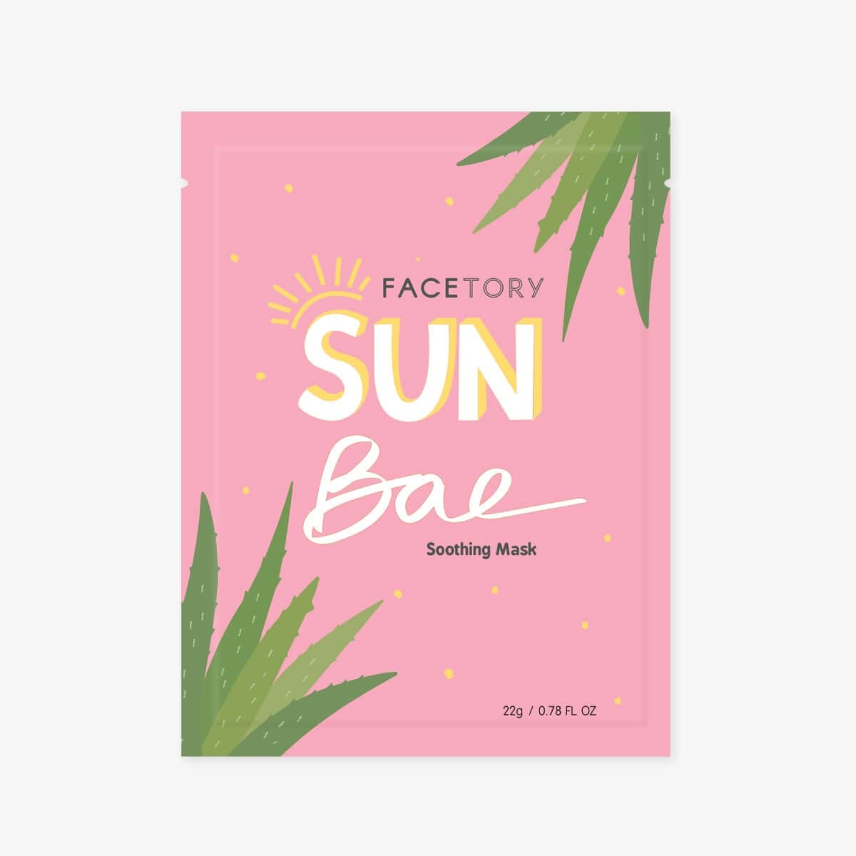 Sun Bae Sheet Mask - Soothing displayed on a clean background, showcasing its packaging and design.