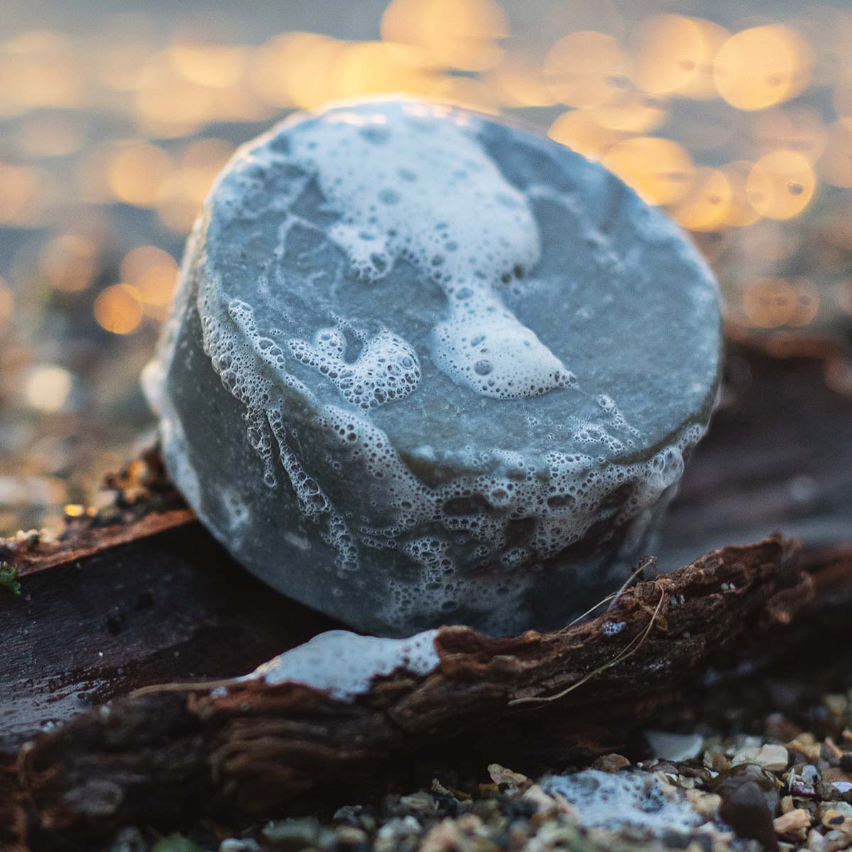 The Collection skincare trio featuring GO Clay Mask, Ocean Clay Cleansing Bars, and Ocean Salt Scrub, beautifully arranged for a spa-like experience.