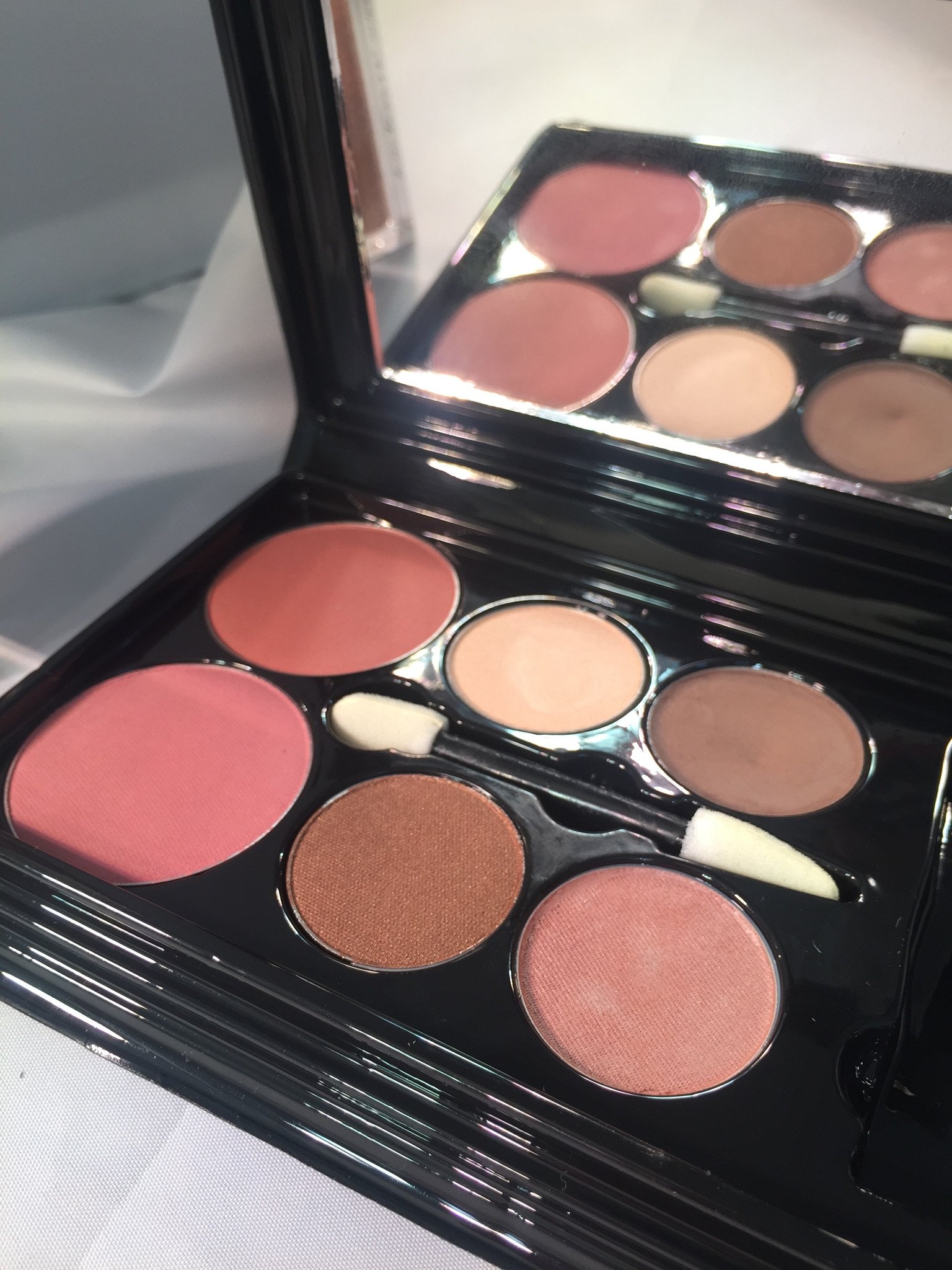 Chardonnay Nude Collection by Danyel featuring eyeshadows and blushes for a natural look.