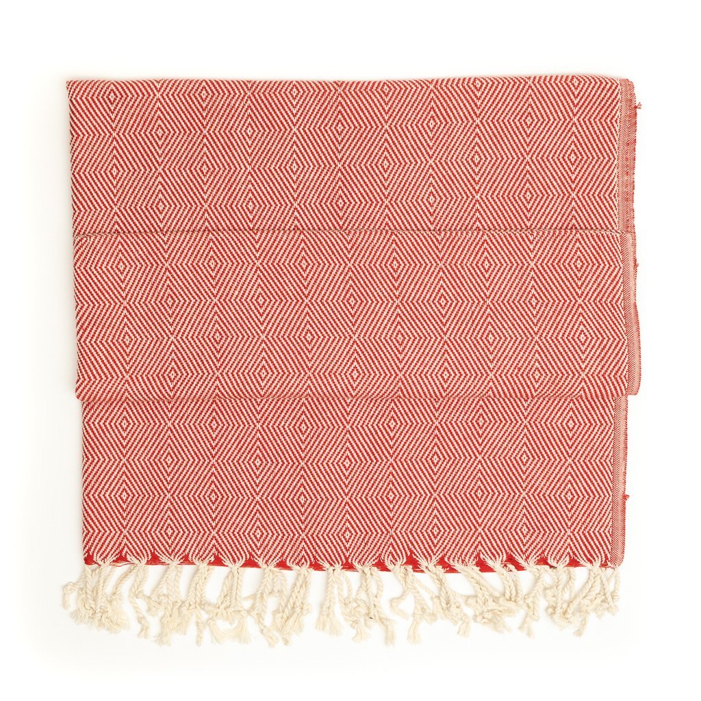 Asia Peshtemal Pure Cotton Throw Blanket in various colors, showcasing its traditional woven design and lightweight texture.